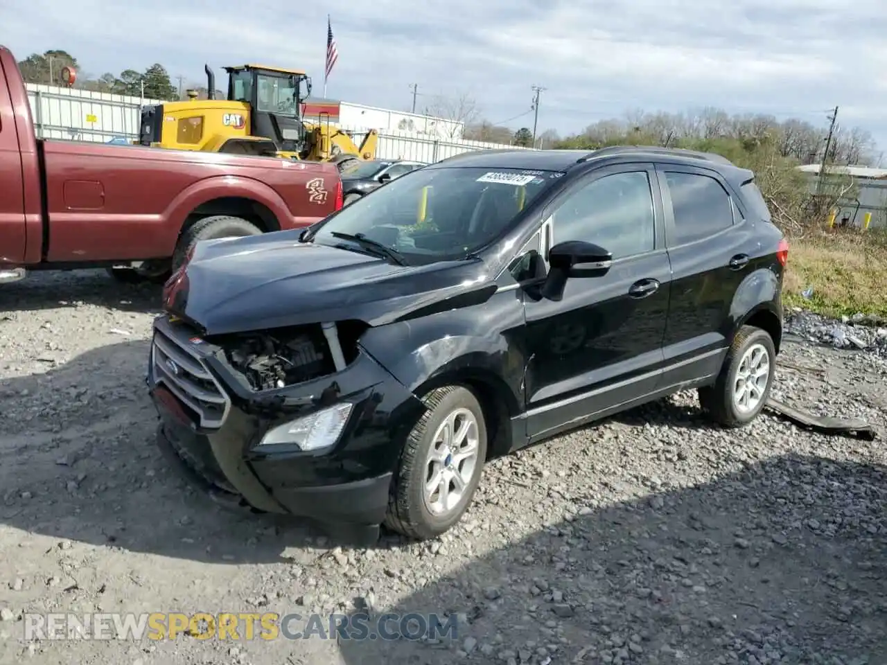 1 fotografías del automóvil dañado MAJ3S2GE5MC407665 FORD ECOSPORT 2021