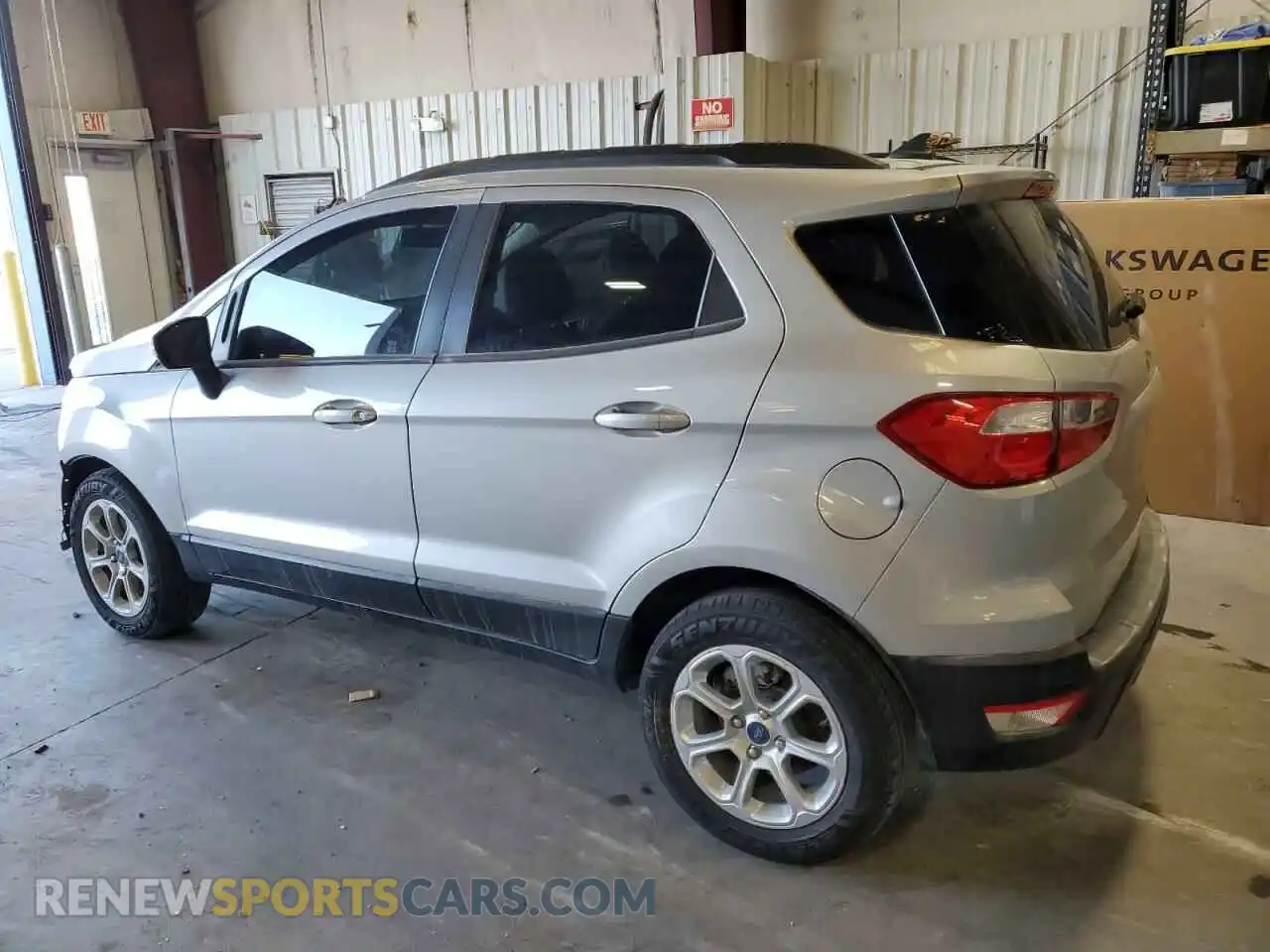2 Photograph of a damaged car MAJ3S2GE6MC438682 FORD ECOSPORT 2021