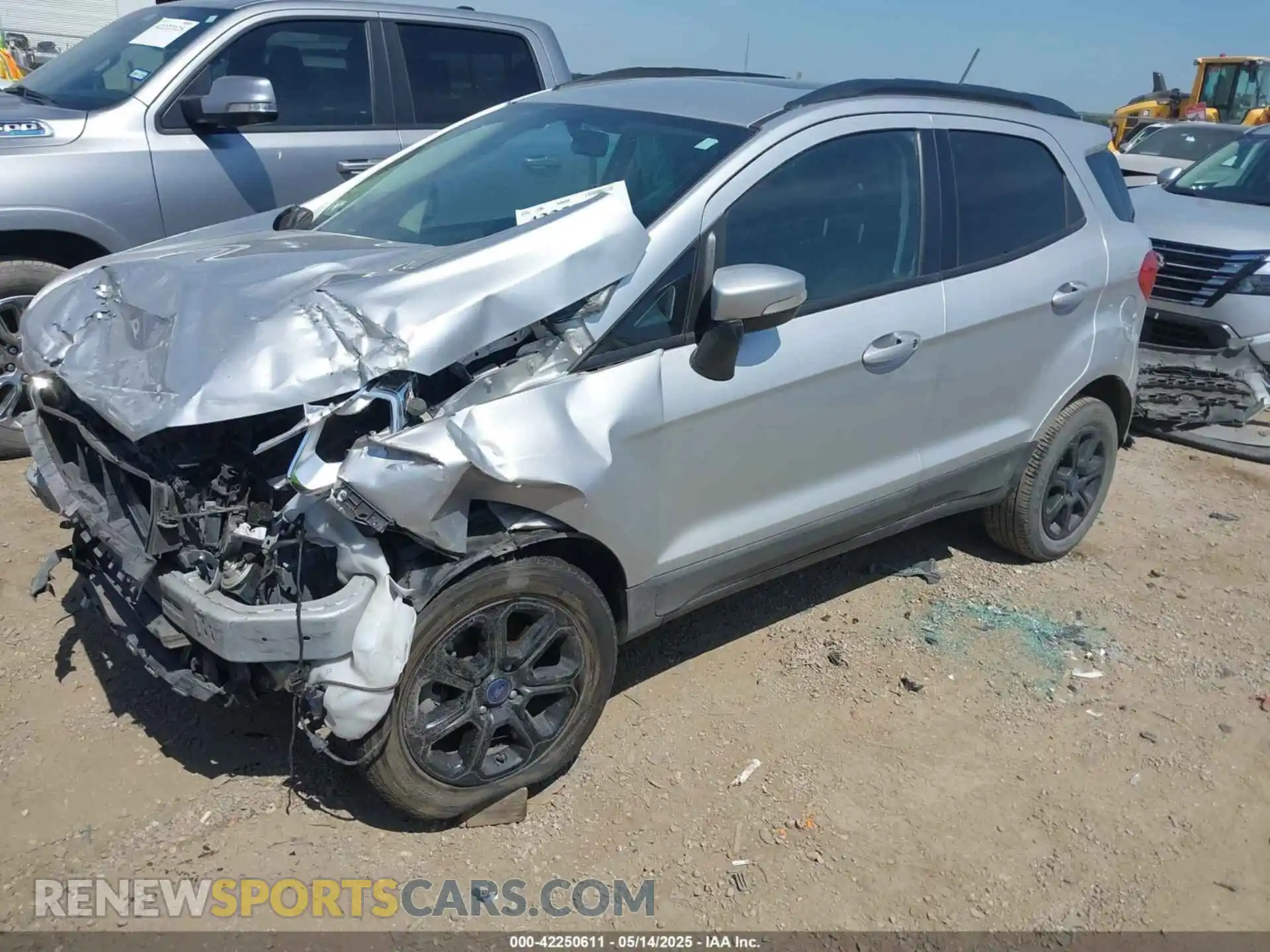 2 fotografías del automóvil dañado MAJ3S2GE6MC438889 FORD ECOSPORT 2021
