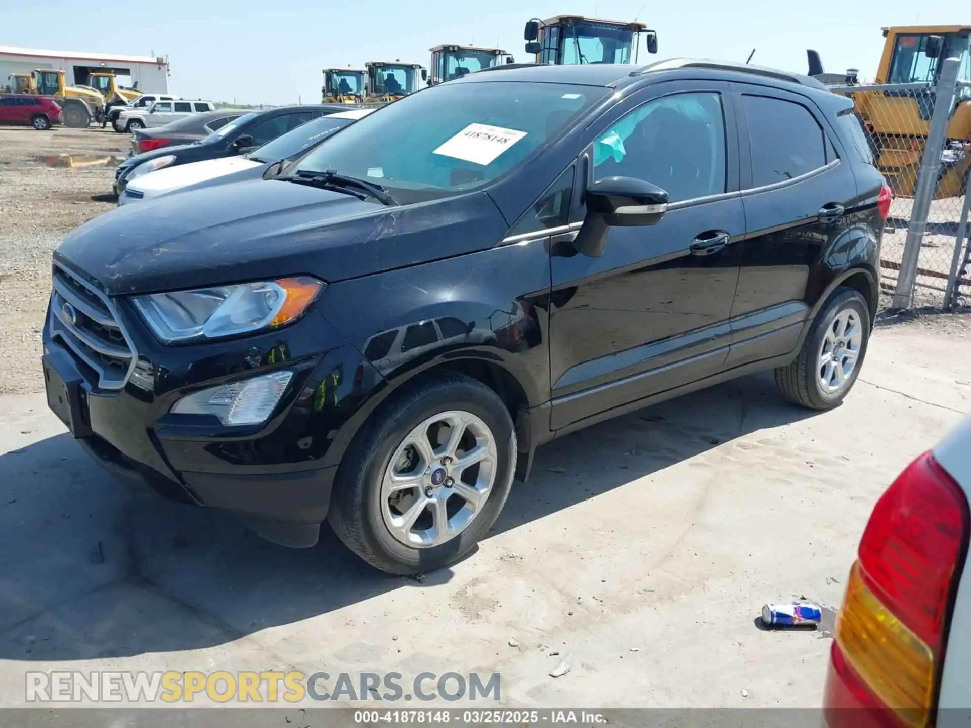 2 Photograph of a damaged car MAJ3S2GE6MC447043 FORD ECOSPORT 2021
