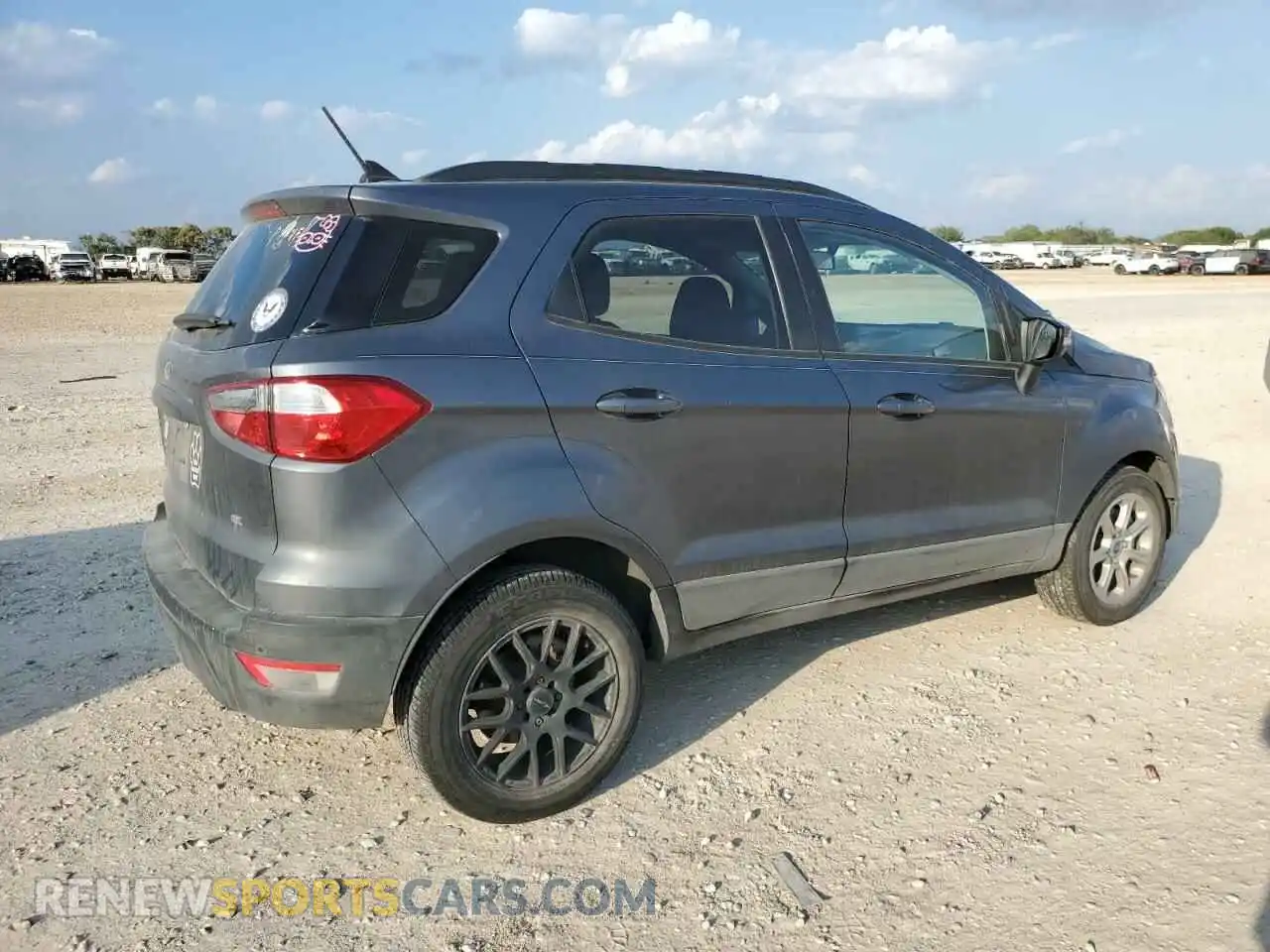 3 Photograph of a damaged car MAJ3S2GE7MC399780 FORD ECOSPORT 2021