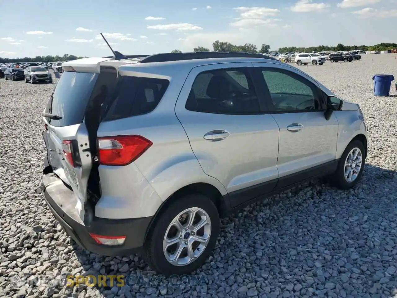 3 Photograph of a damaged car MAJ3S2GE7MC441235 FORD ECOSPORT 2021