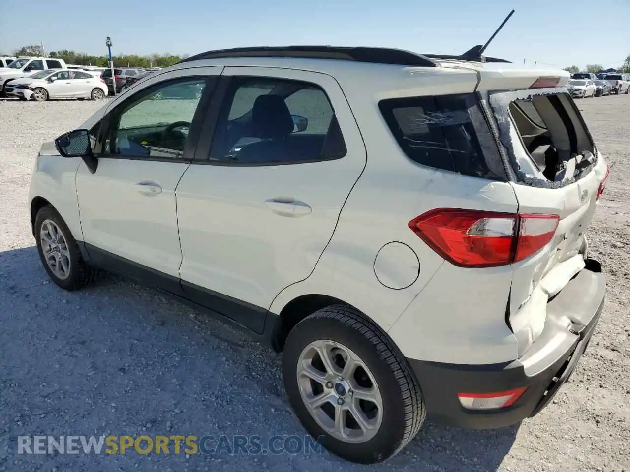 2 fotografías del automóvil dañado MAJ3S2GE7MC444040 FORD ECOSPORT 2021