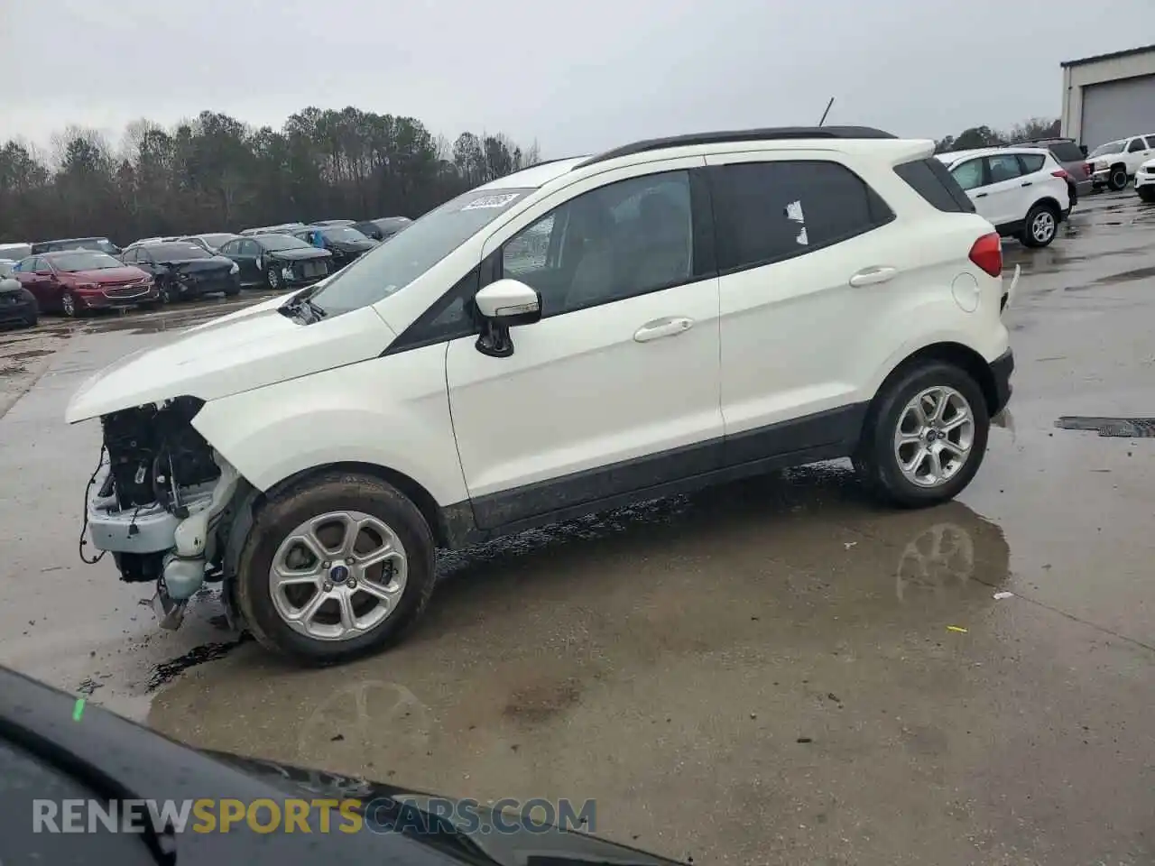 1 fotografías del automóvil dañado MAJ3S2GE9MC426378 FORD ECOSPORT 2021