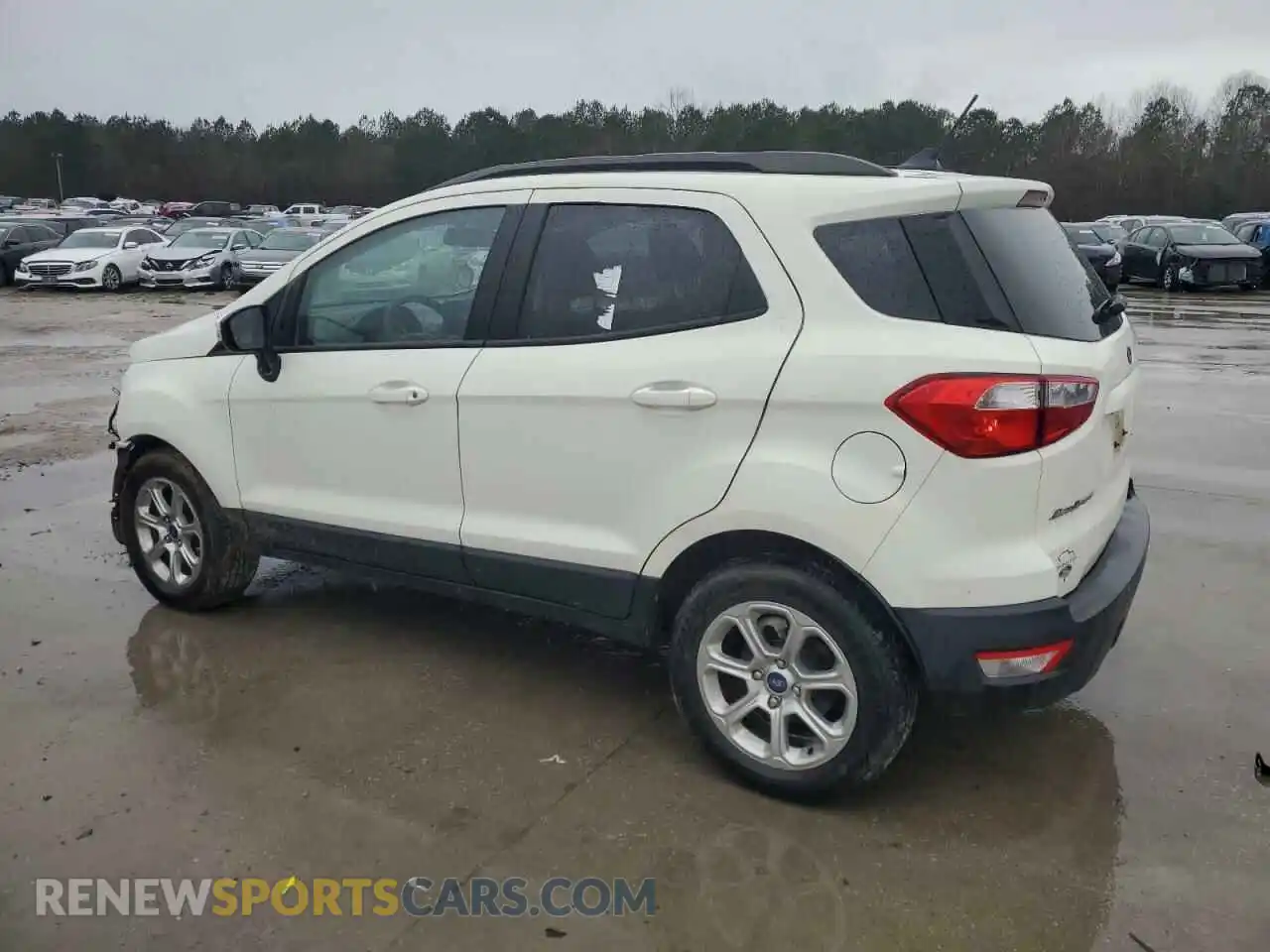2 fotografías del automóvil dañado MAJ3S2GE9MC426378 FORD ECOSPORT 2021