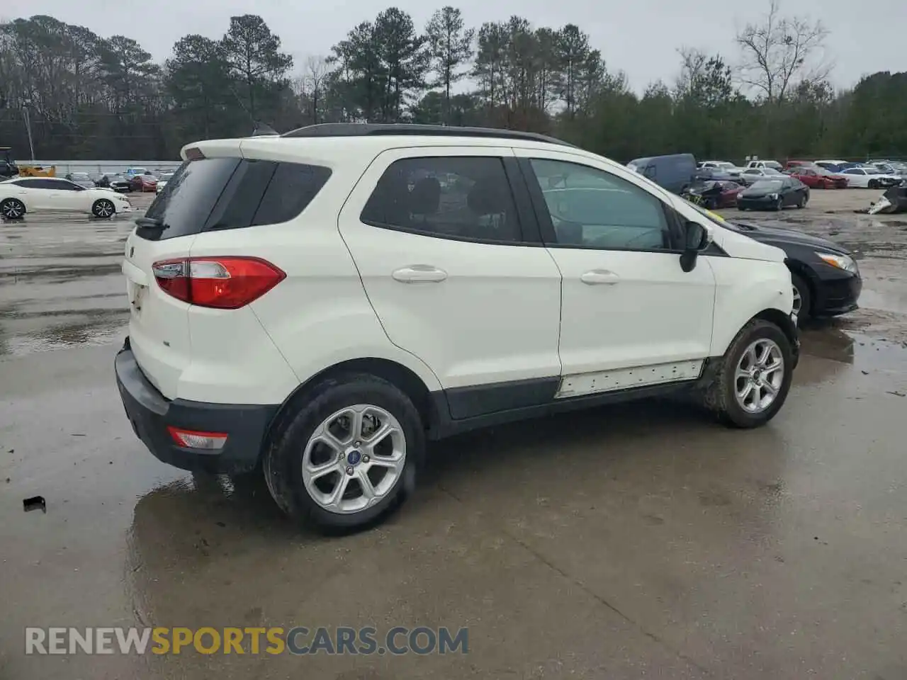 3 fotografías del automóvil dañado MAJ3S2GE9MC426378 FORD ECOSPORT 2021