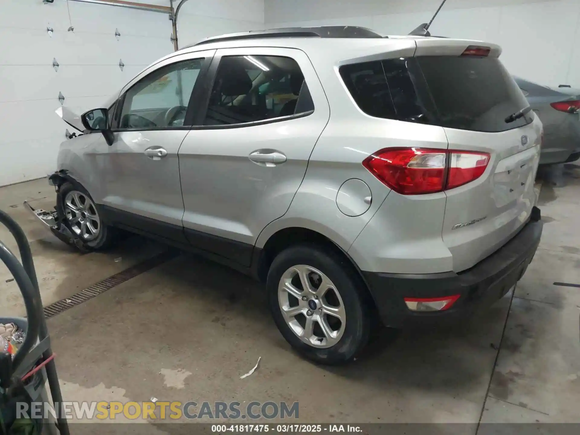 3 fotografías del automóvil dañado MAJ3S2GE9MC441446 FORD ECOSPORT 2021