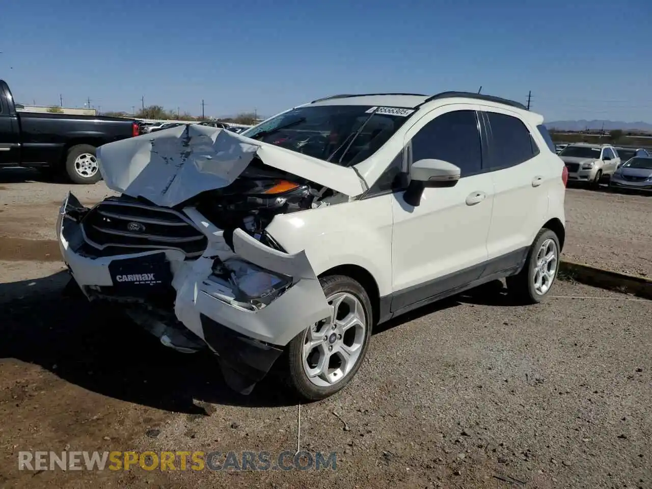 1 Photograph of a damaged car MAJ3S2GEXMC408908 FORD ECOSPORT 2021