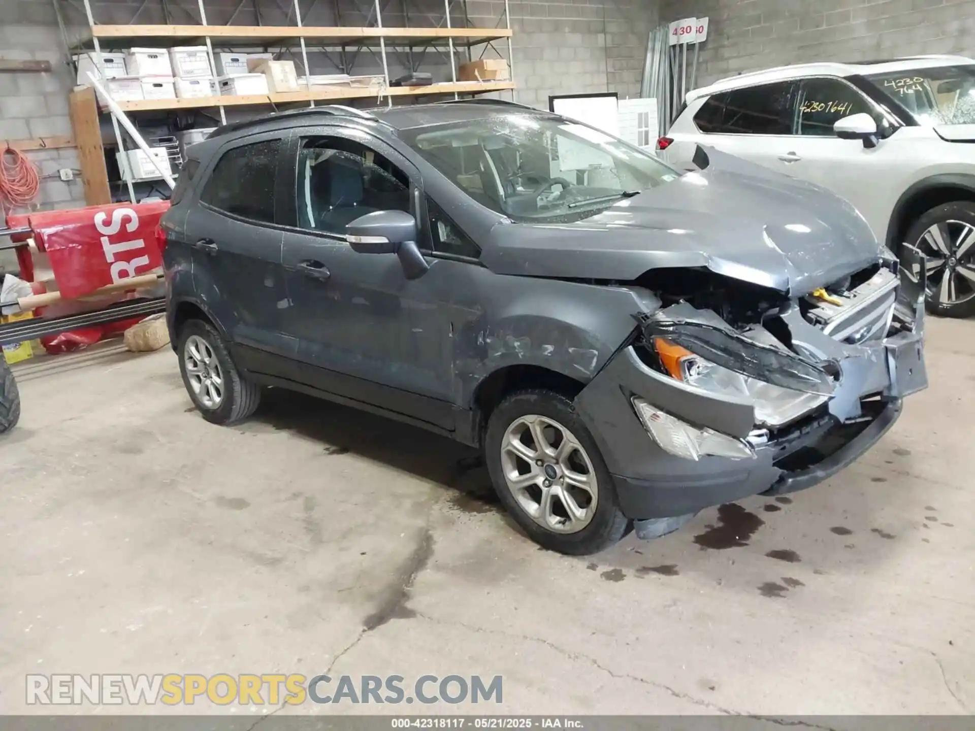 1 fotografías del automóvil dañado MAJ3S2GEXMC416118 FORD ECOSPORT 2021