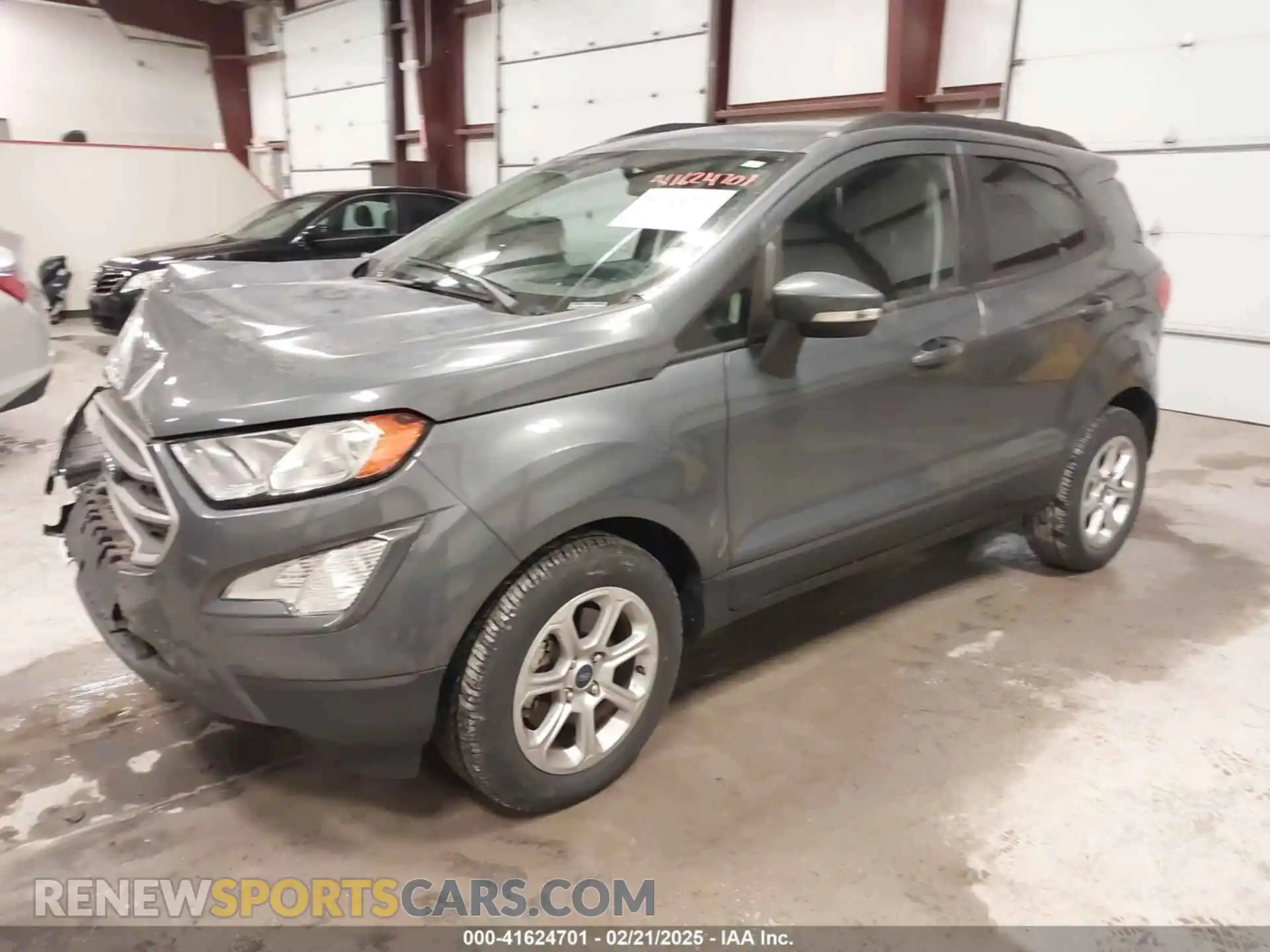 2 fotografías del automóvil dañado MAJ3S2GEXMC417219 FORD ECOSPORT 2021
