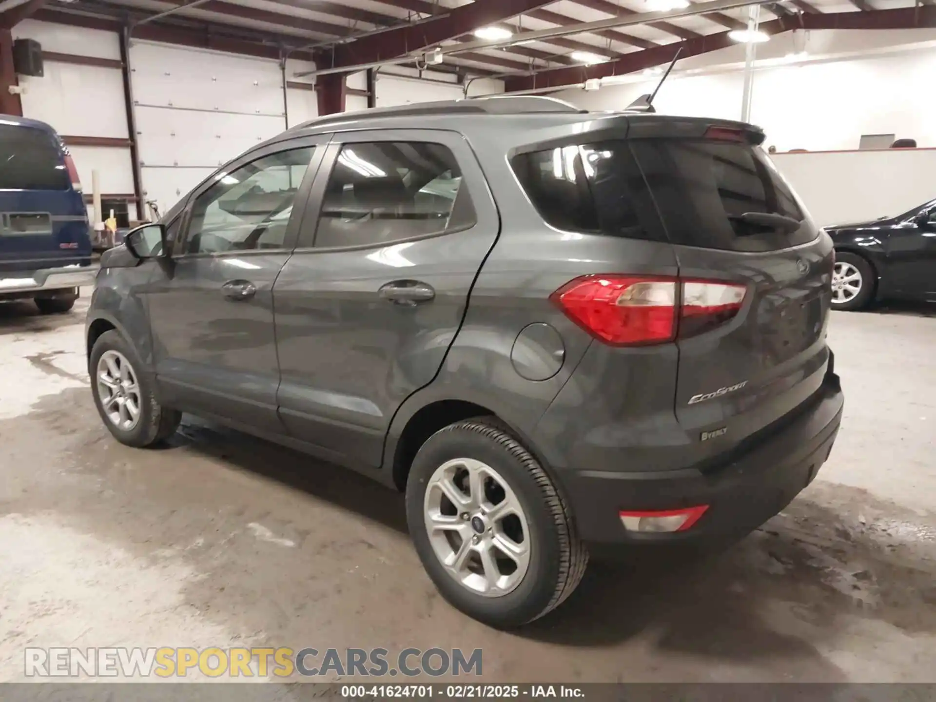 3 fotografías del automóvil dañado MAJ3S2GEXMC417219 FORD ECOSPORT 2021