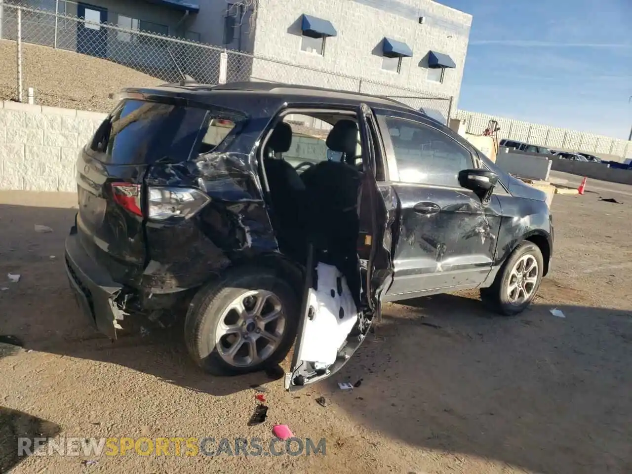 3 Photograph of a damaged car MAJ3S2GEXMC444470 FORD ECOSPORT 2021