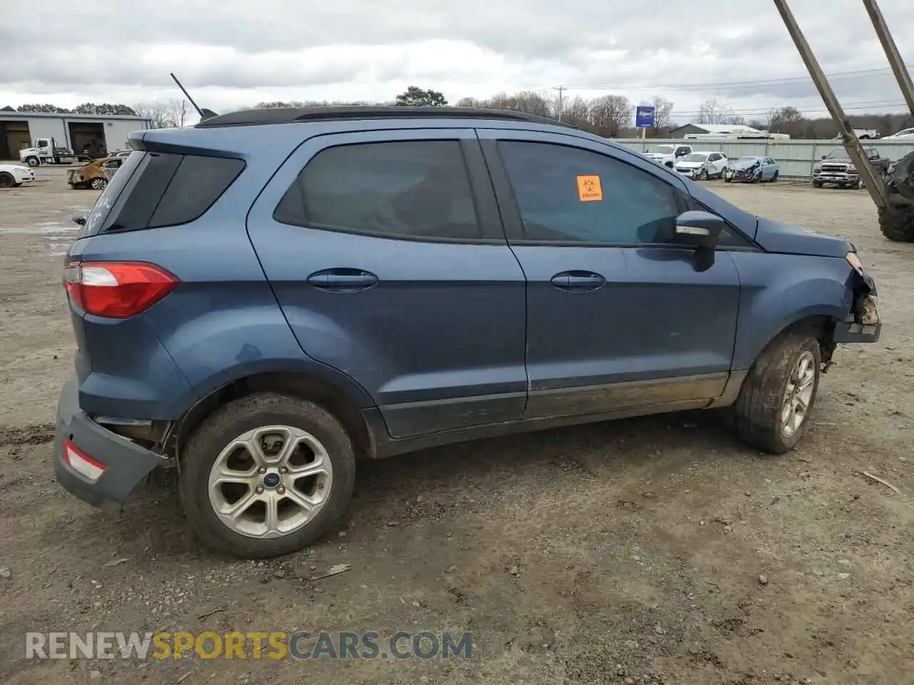 3 Photograph of a damaged car MAJ3S2GEXMC445313 FORD ECOSPORT 2021