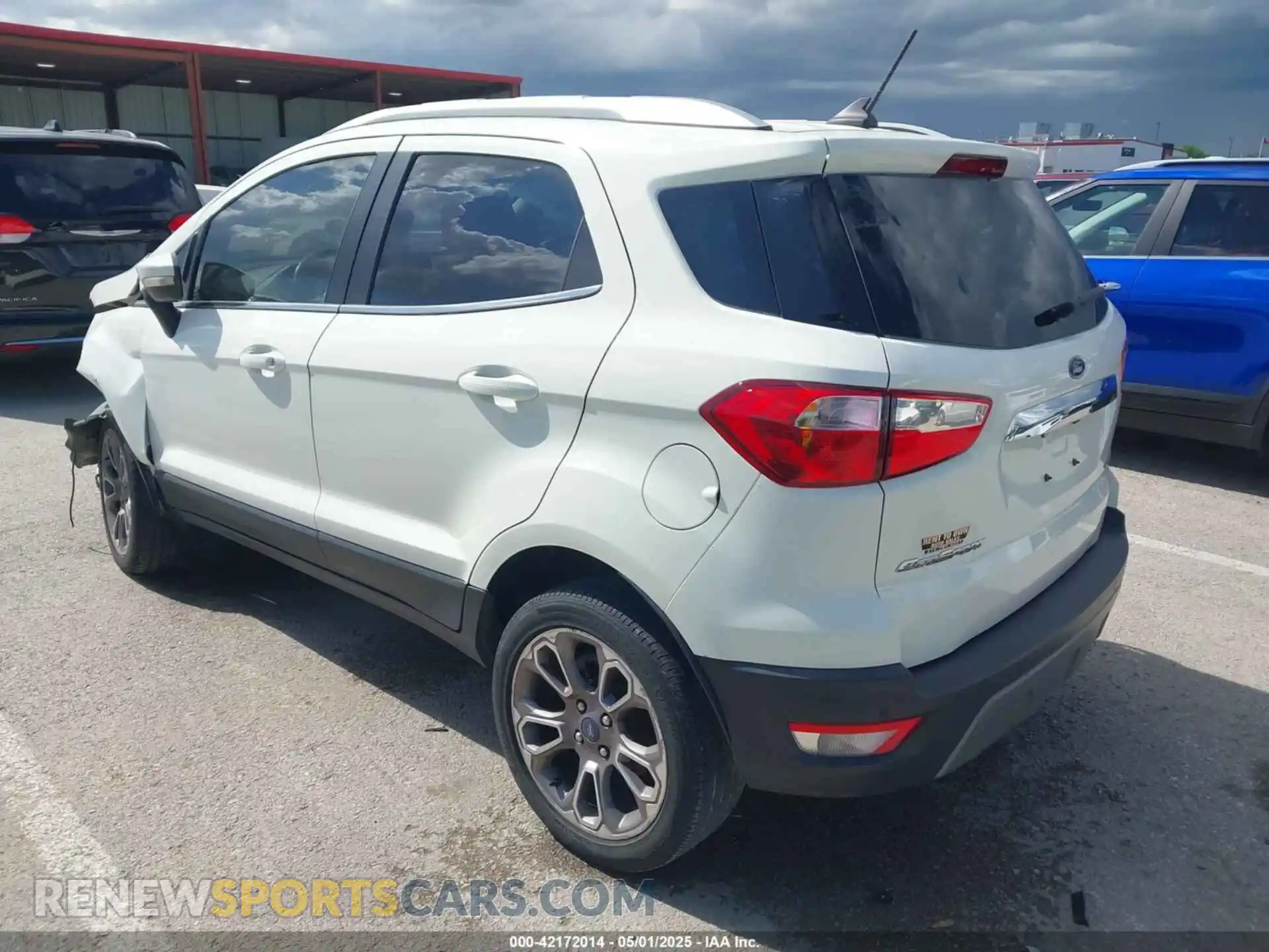 3 fotografías del automóvil dañado MAJ3S2KE3MC400477 FORD ECOSPORT 2021
