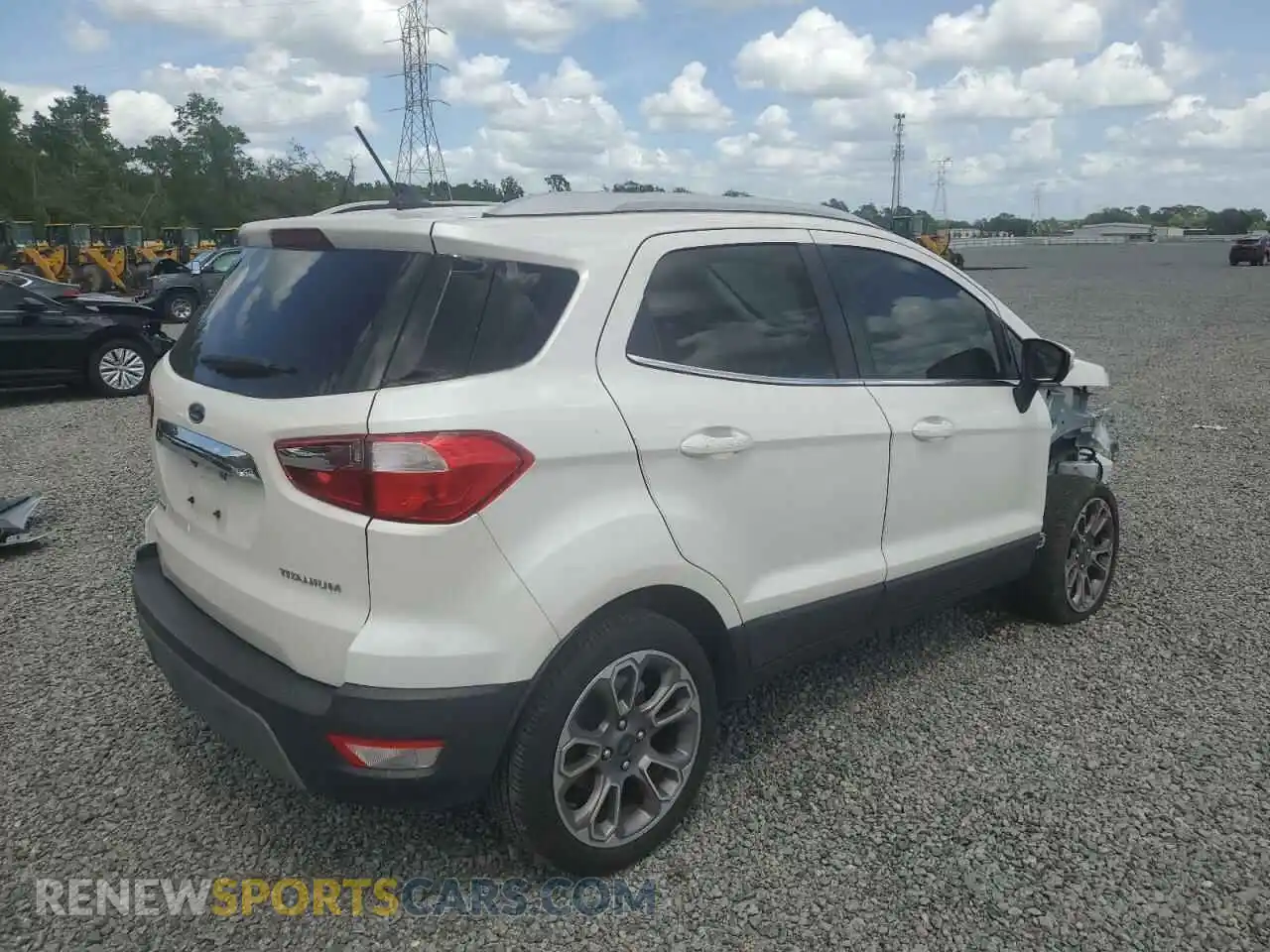 3 Photograph of a damaged car MAJ3S2KE7MC449732 FORD ECOSPORT 2021