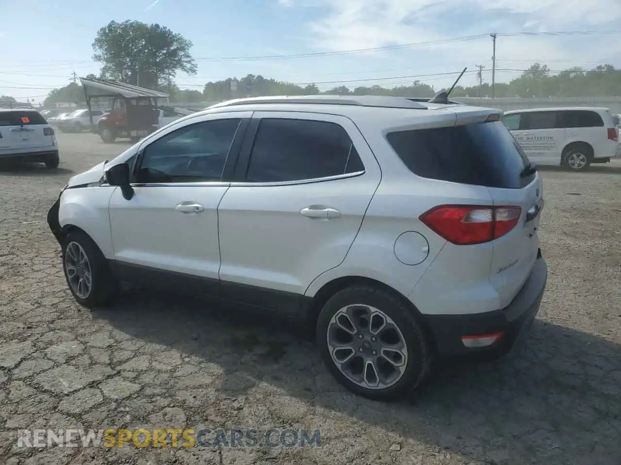 2 fotografías del automóvil dañado MAJ3S2KE9MC439929 FORD ECOSPORT 2021