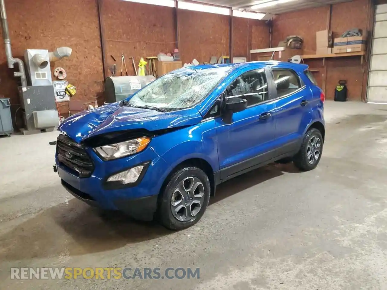 1 fotografías del automóvil dañado MAJ6S3FL2MC448564 FORD ECOSPORT 2021