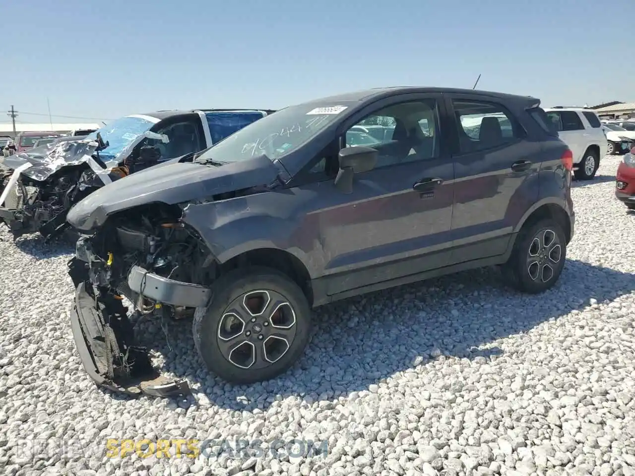 1 fotografías del automóvil dañado MAJ6S3FL7MC404477 FORD ECOSPORT 2021