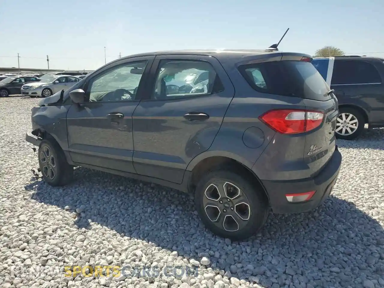 2 fotografías del automóvil dañado MAJ6S3FL7MC404477 FORD ECOSPORT 2021