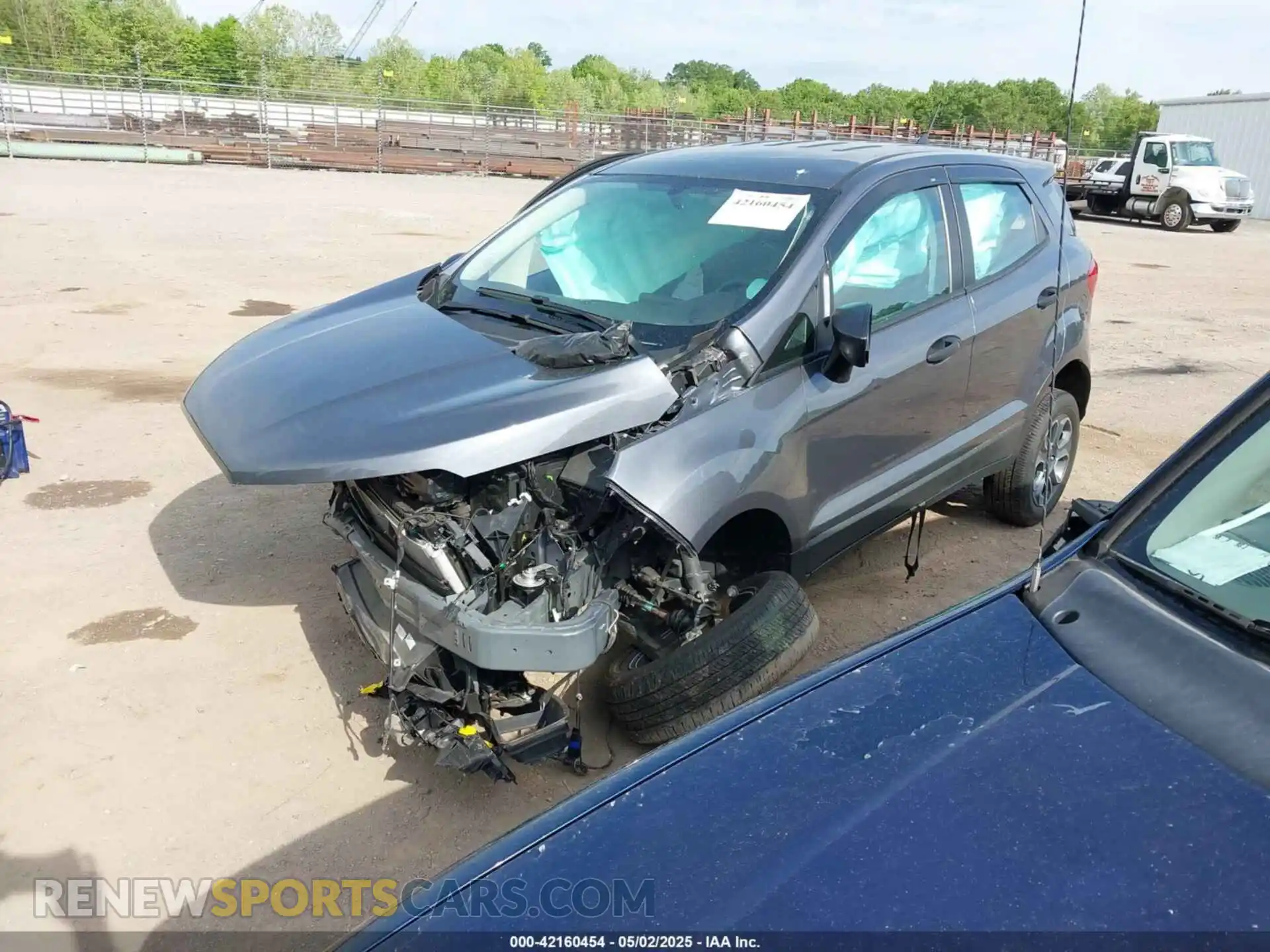 2 fotografías del automóvil dañado MAJ6S3FL8MC454434 FORD ECOSPORT 2021