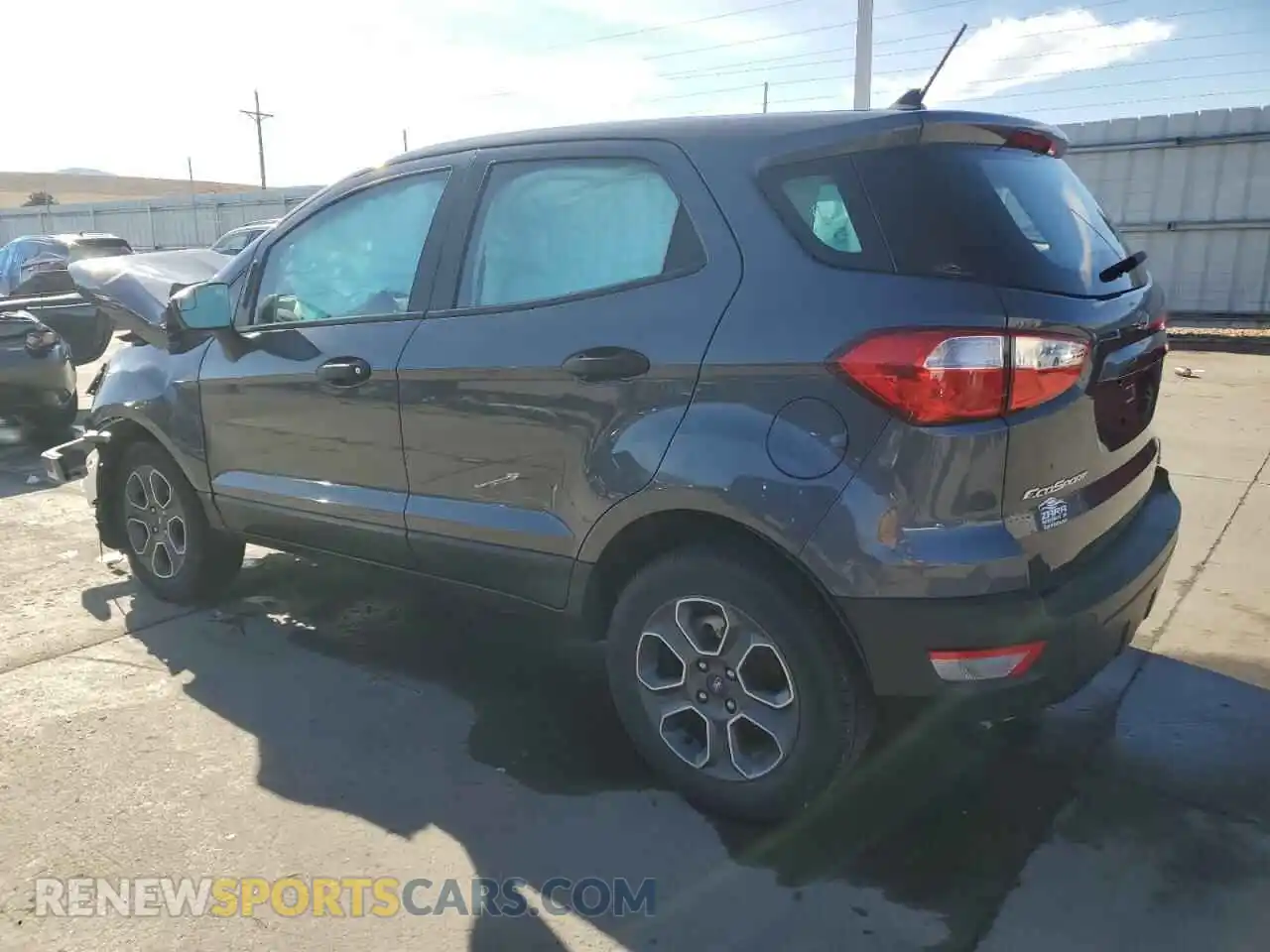 2 Photograph of a damaged car MAJ6S3FLXMC455214 FORD ECOSPORT 2021