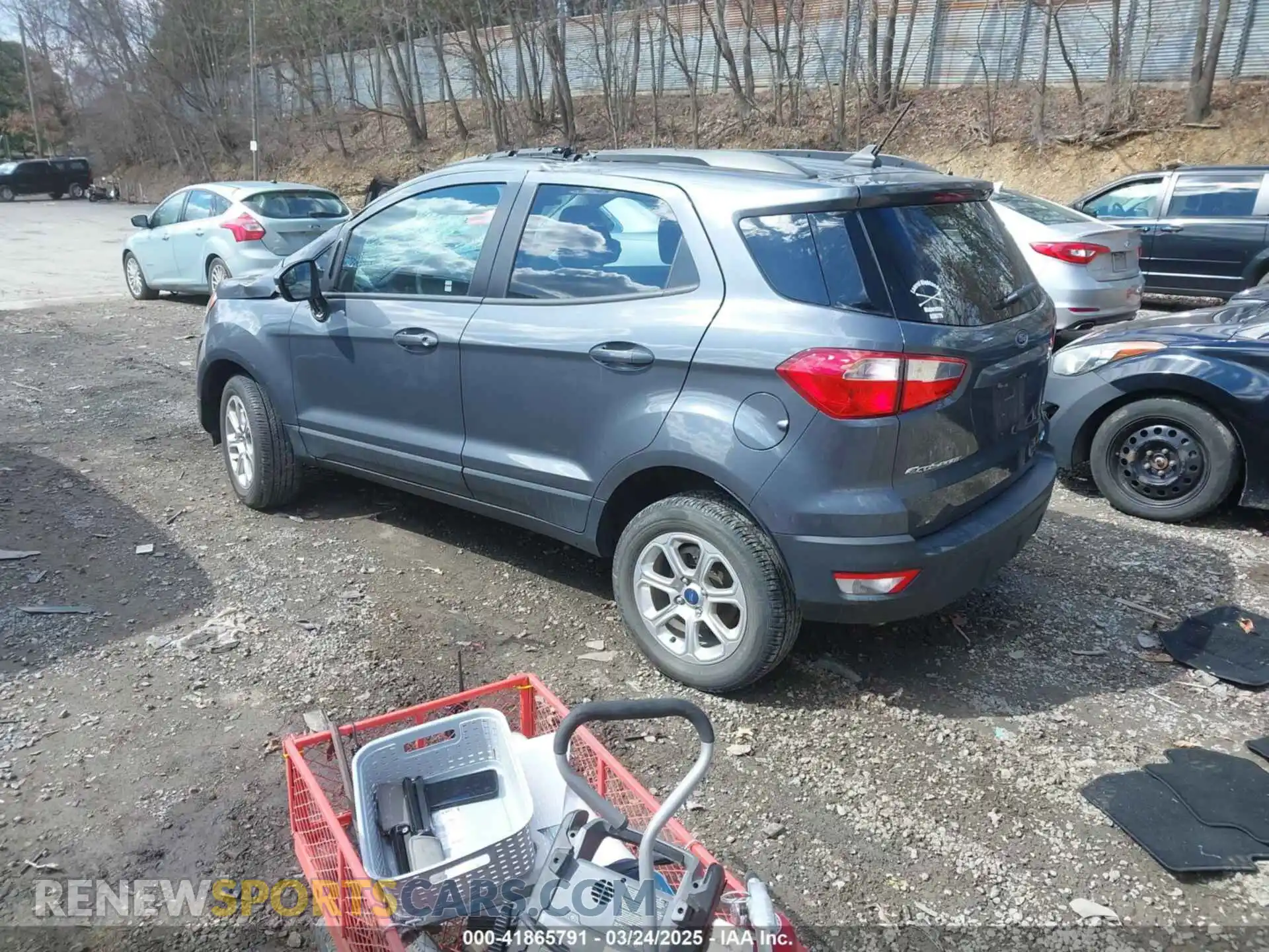 3 fotografías del automóvil dañado MAJ6S3GL0MC404528 FORD ECOSPORT 2021