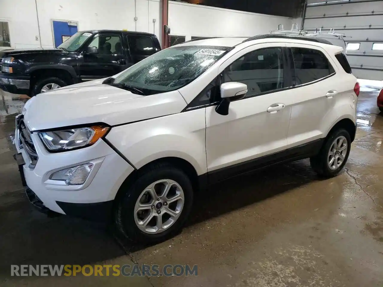 1 fotografías del automóvil dañado MAJ6S3GL0MC454278 FORD ECOSPORT 2021