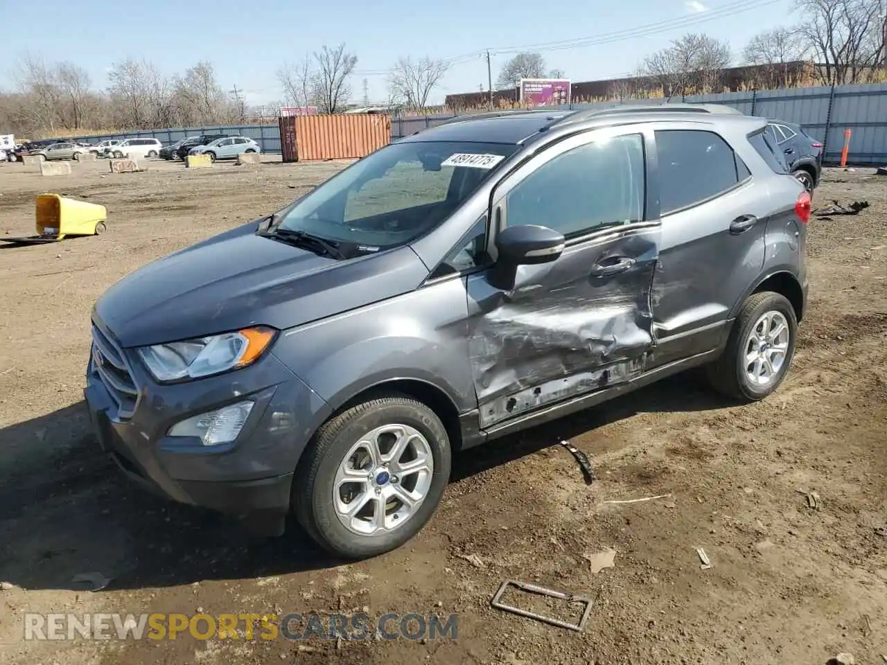 1 fotografías del automóvil dañado MAJ6S3GL1MC400763 FORD ECOSPORT 2021