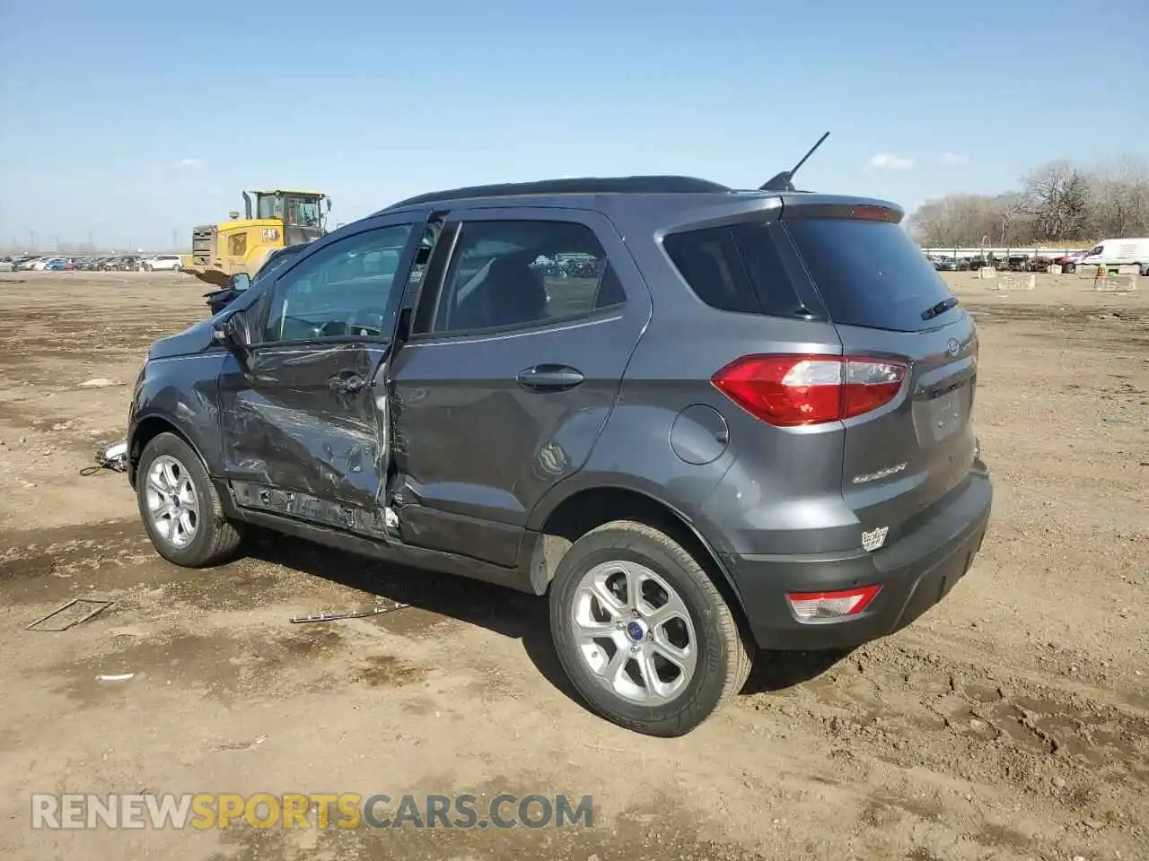 2 fotografías del automóvil dañado MAJ6S3GL1MC400763 FORD ECOSPORT 2021