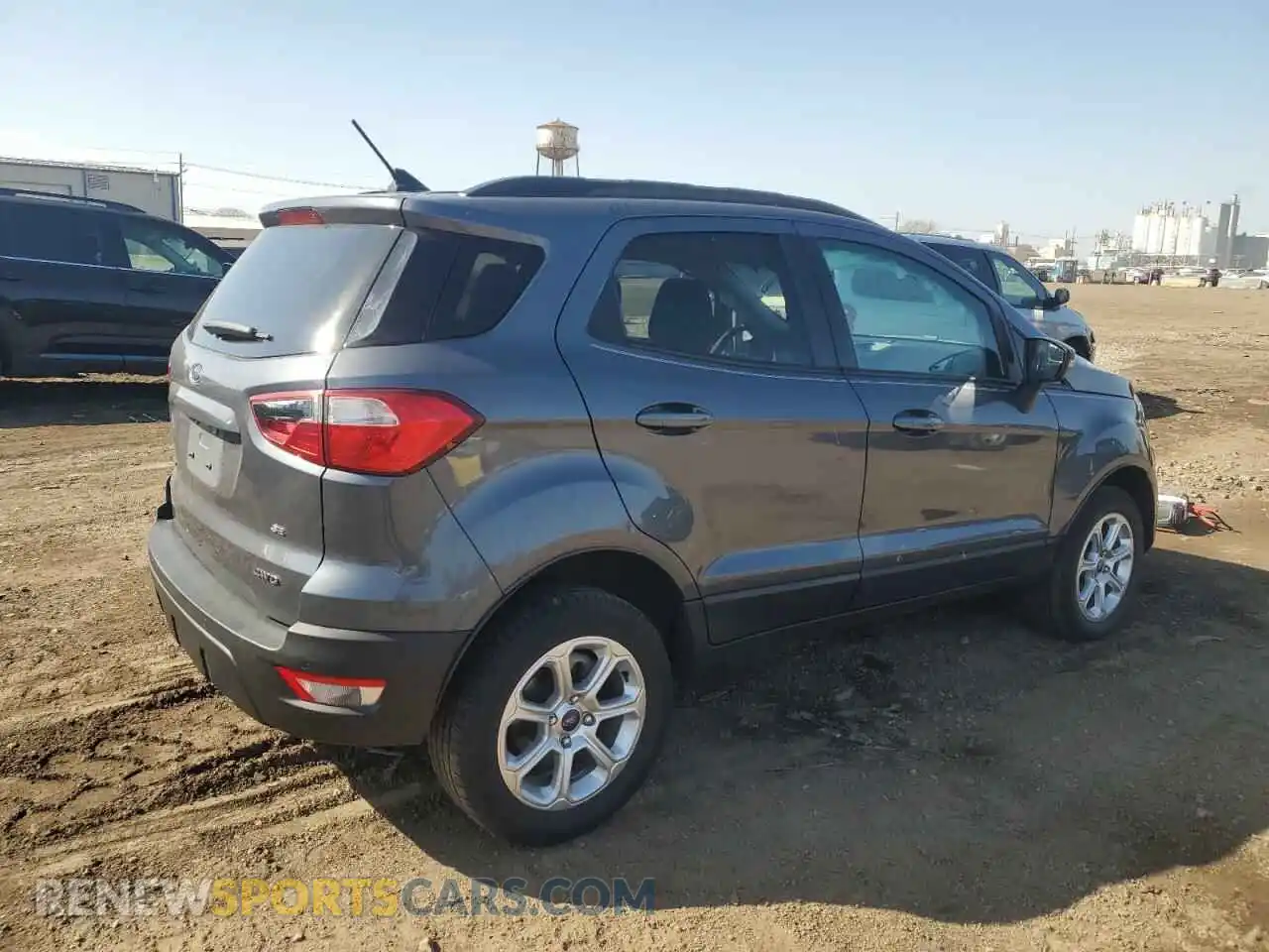 3 fotografías del automóvil dañado MAJ6S3GL1MC400763 FORD ECOSPORT 2021