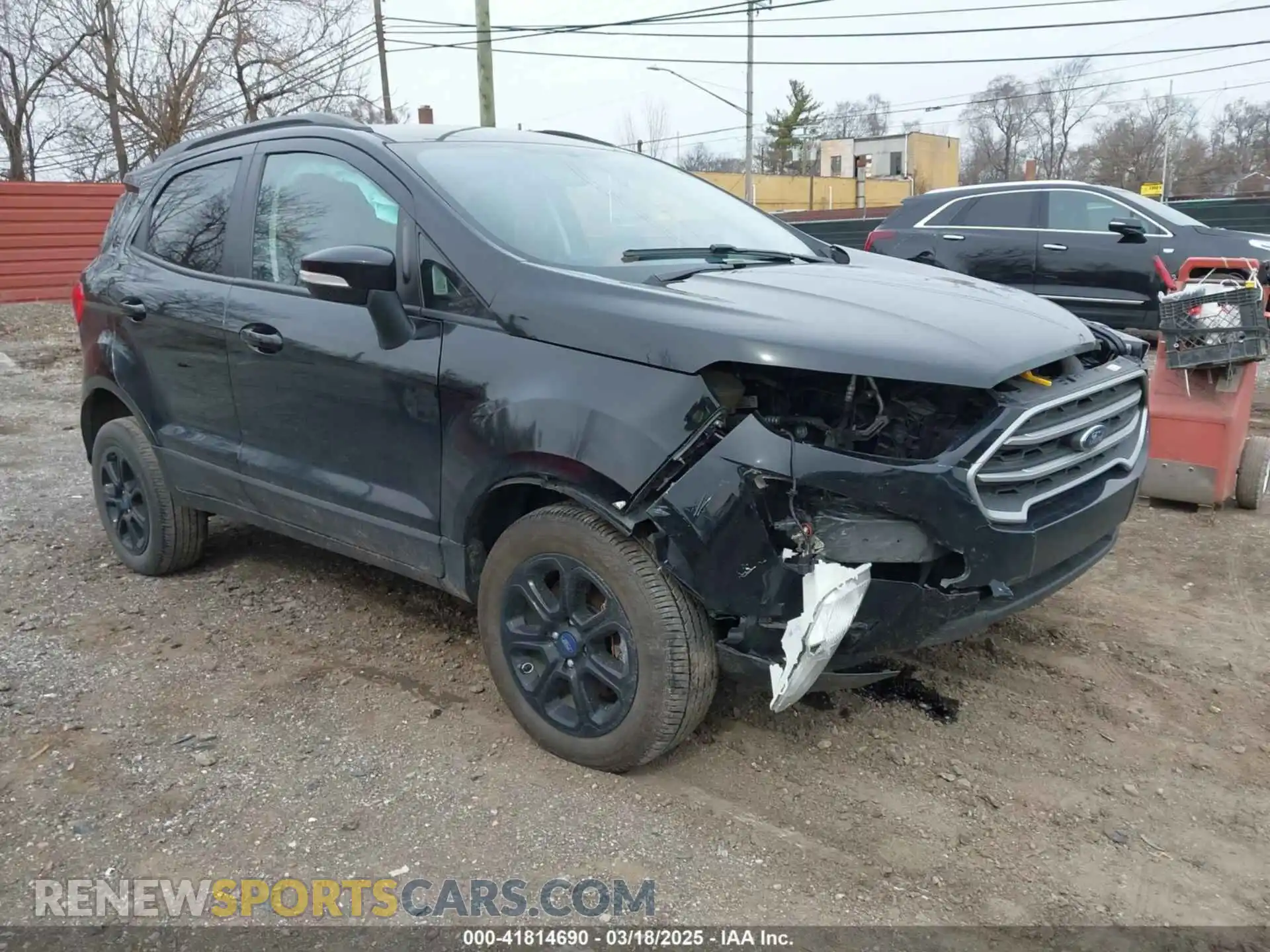 1 fotografías del automóvil dañado MAJ6S3GL2MC416907 FORD ECOSPORT 2021