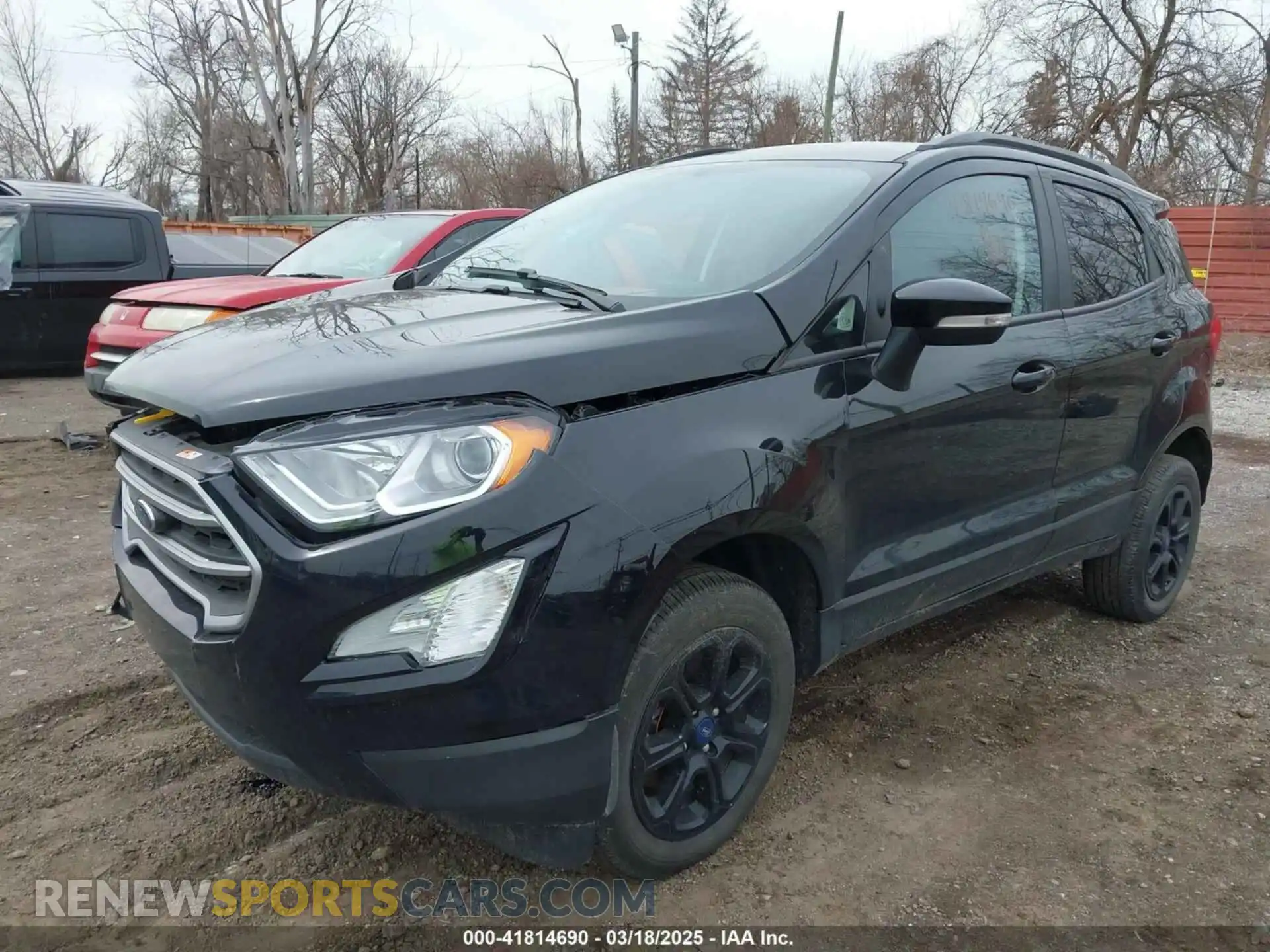 2 fotografías del automóvil dañado MAJ6S3GL2MC416907 FORD ECOSPORT 2021