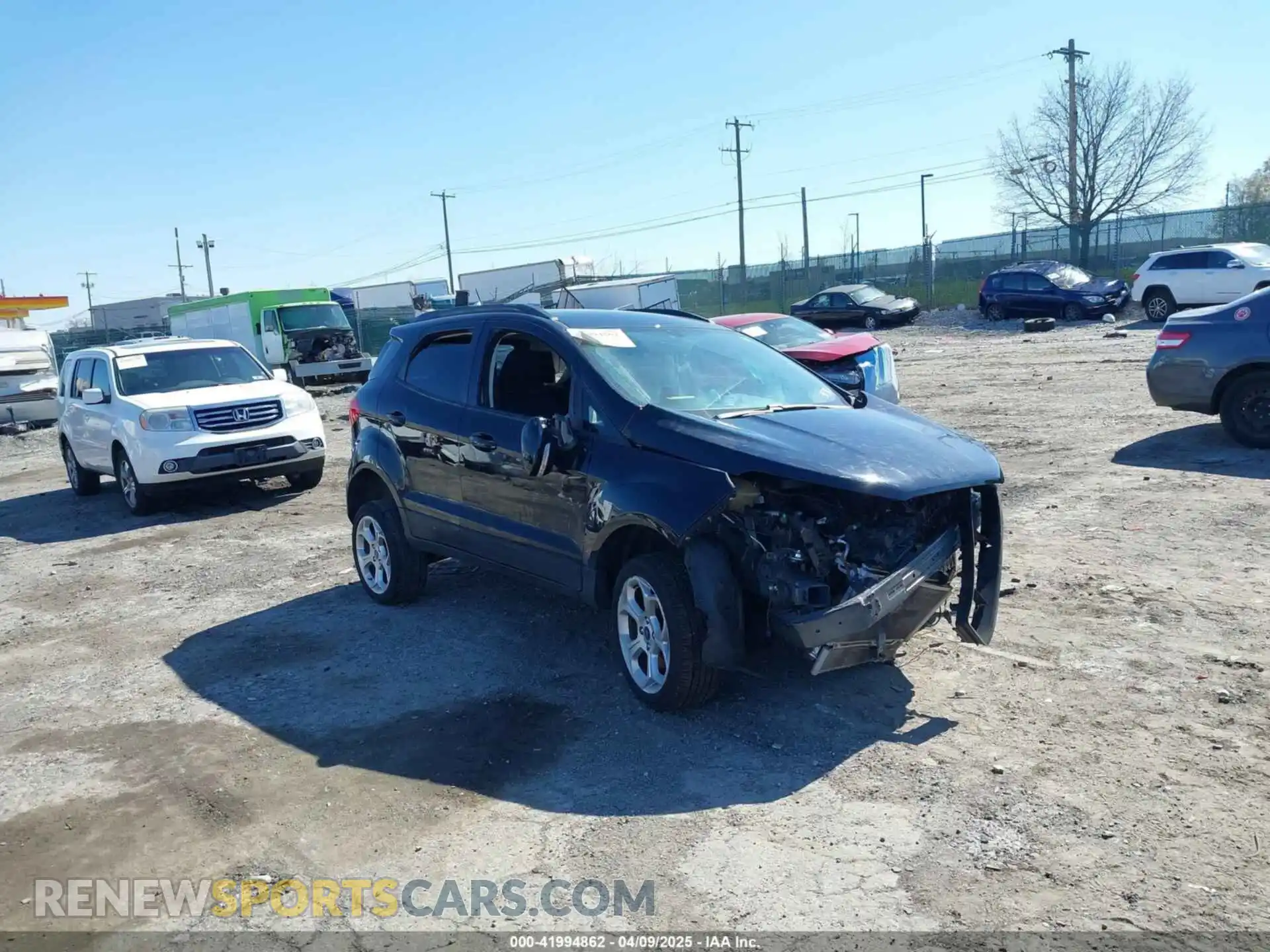1 Фотография поврежденного автомобиля MAJ6S3GL2MC442066 FORD ECOSPORT 2021