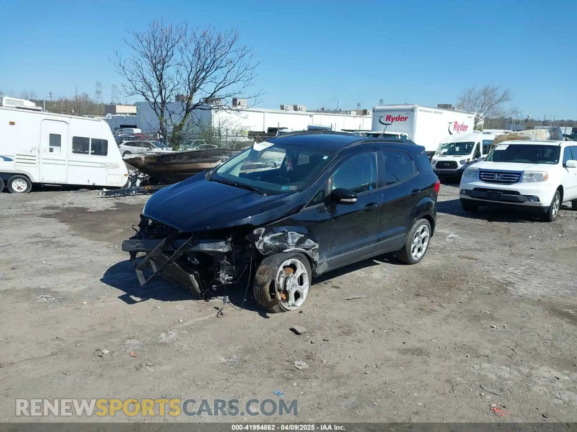 2 Фотография поврежденного автомобиля MAJ6S3GL2MC442066 FORD ECOSPORT 2021