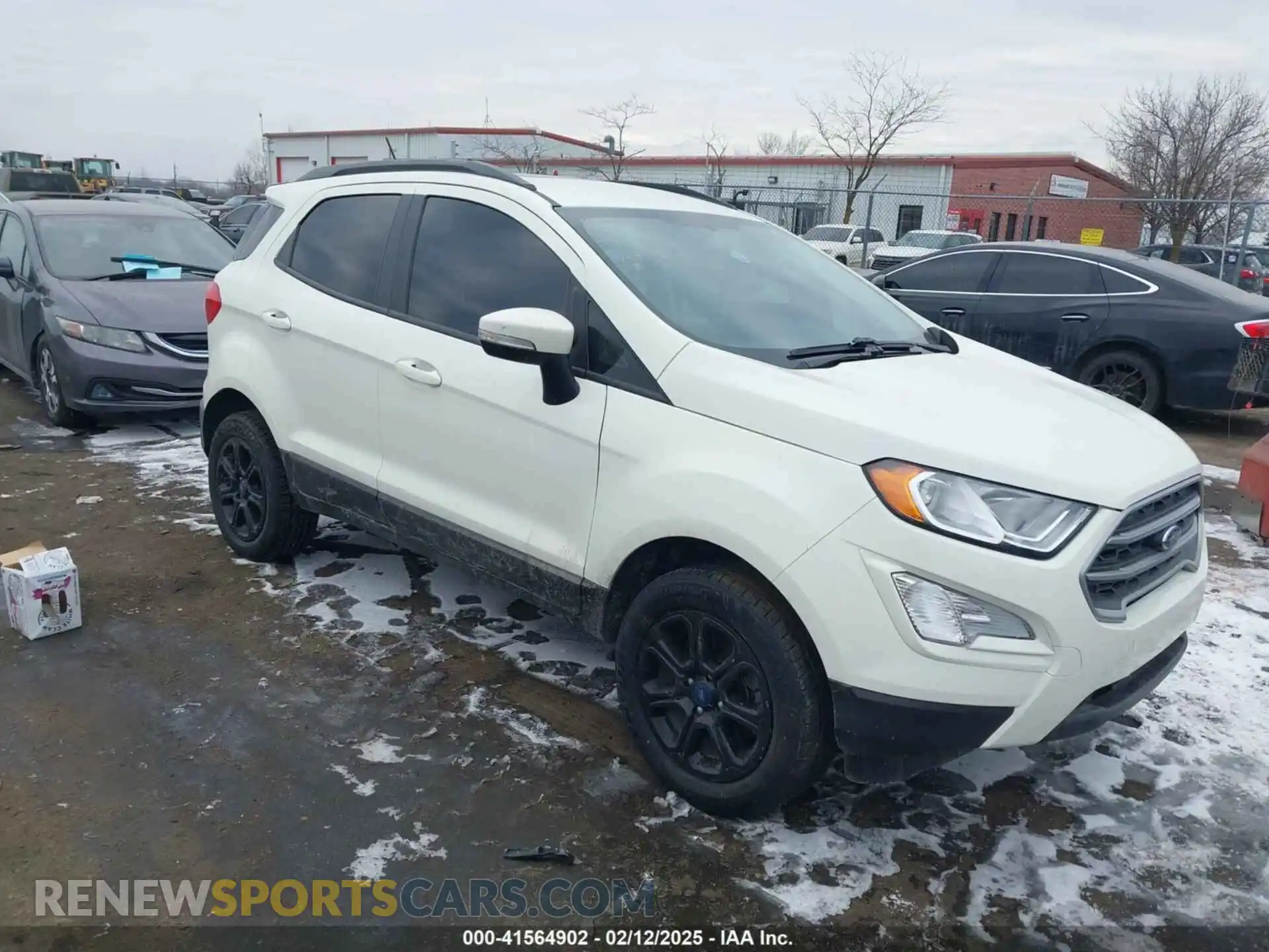 1 fotografías del automóvil dañado MAJ6S3GL3MC429469 FORD ECOSPORT 2021