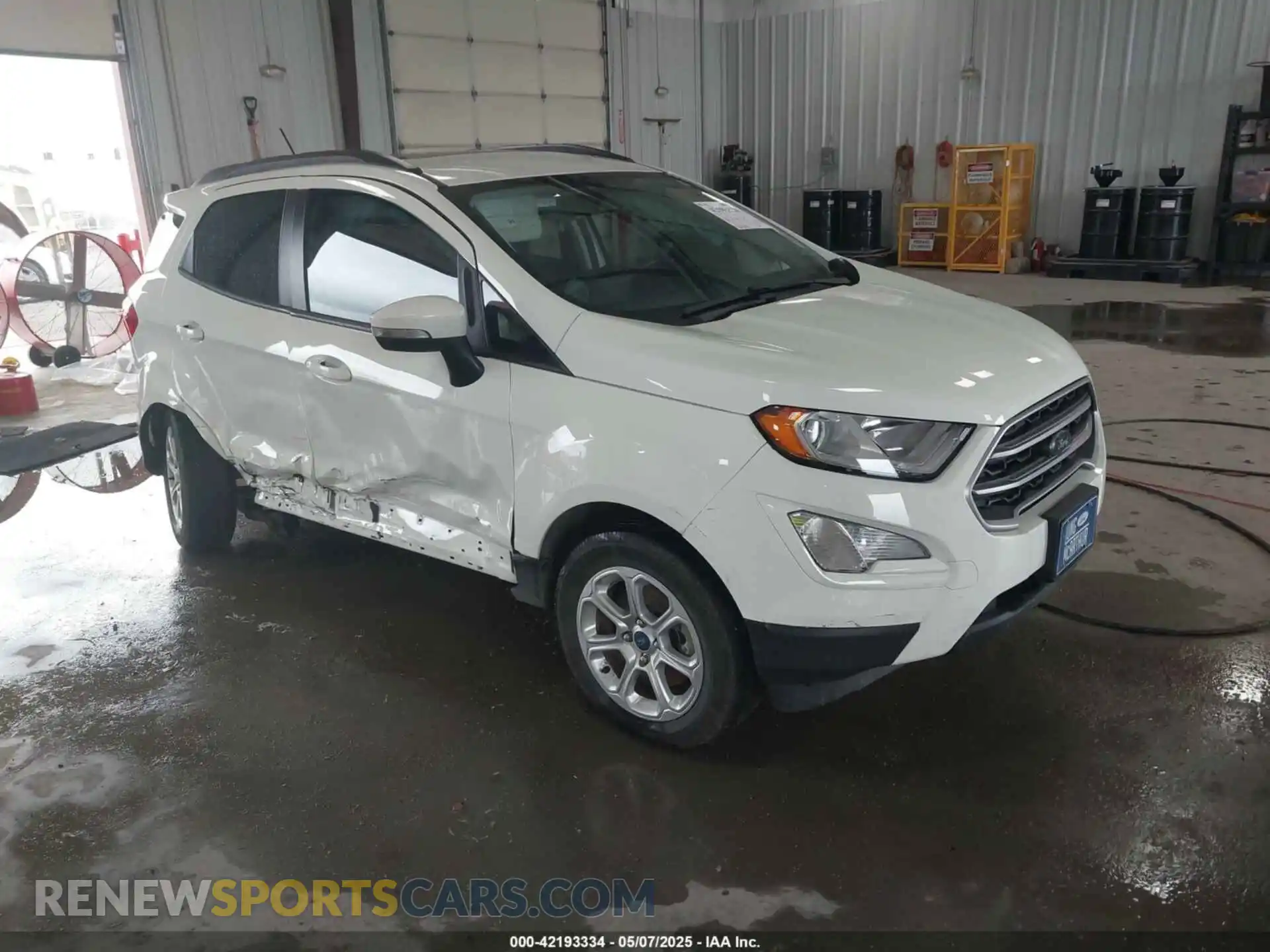 1 fotografías del automóvil dañado MAJ6S3GL4MC410607 FORD ECOSPORT 2021
