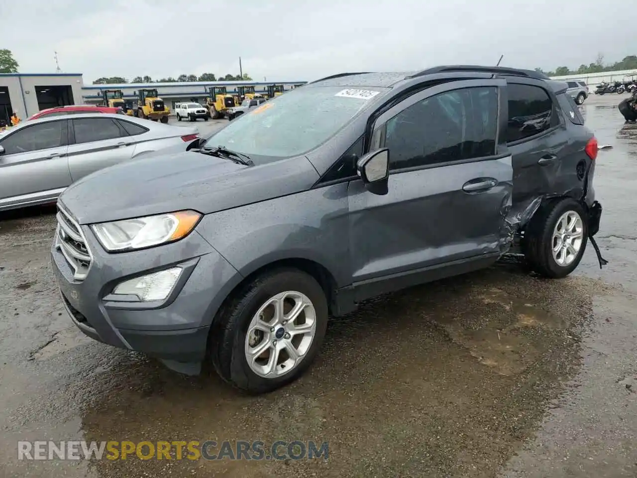 1 fotografías del automóvil dañado MAJ6S3GL4MC416150 FORD ECOSPORT 2021