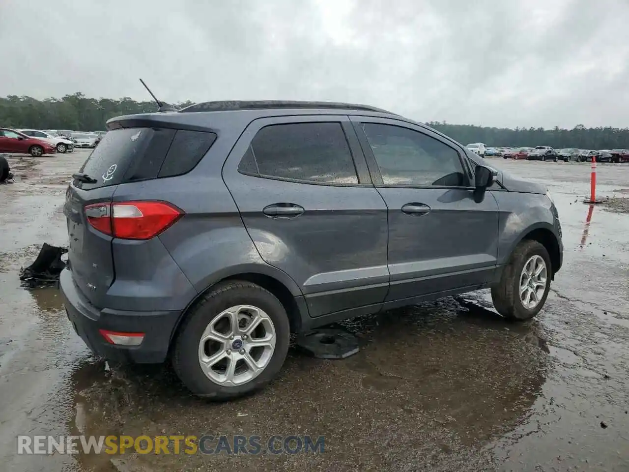 3 fotografías del automóvil dañado MAJ6S3GL4MC416150 FORD ECOSPORT 2021