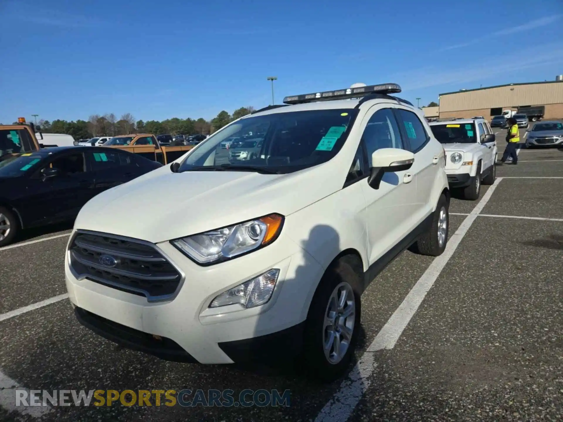 3 fotografías del automóvil dañado MAJ6S3GL4MC452792 FORD ECOSPORT 2021