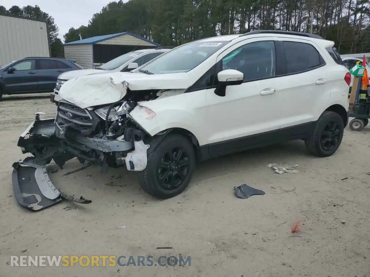 1 Photograph of a damaged car MAJ6S3GL5MC445835 FORD ECOSPORT 2021