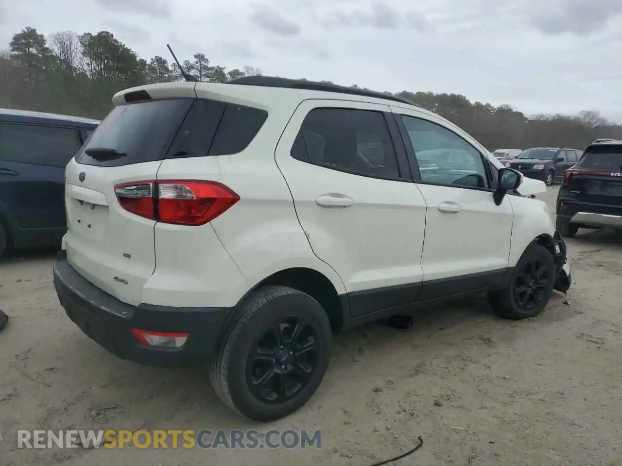 3 Photograph of a damaged car MAJ6S3GL5MC445835 FORD ECOSPORT 2021