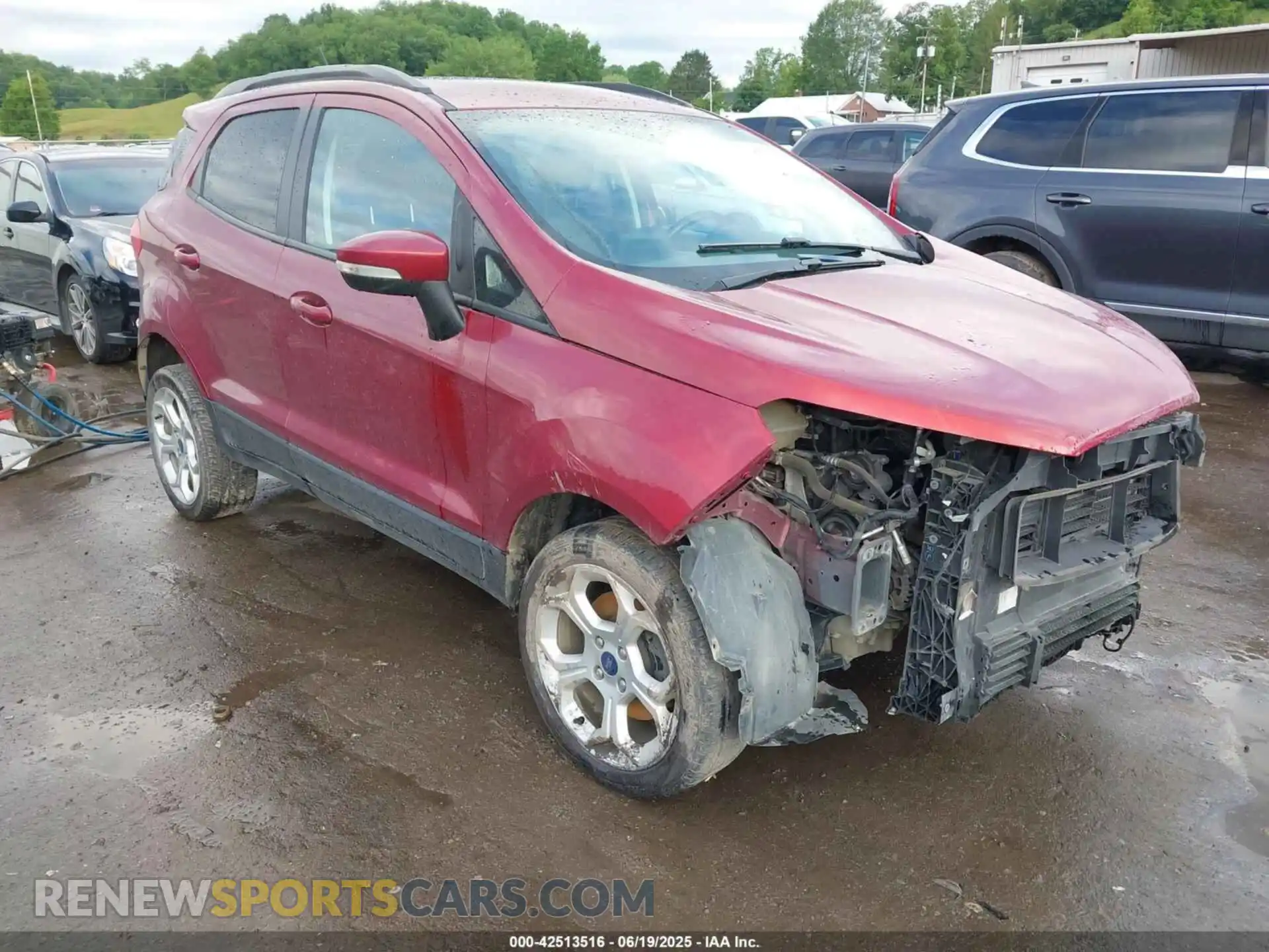 1 fotografías del automóvil dañado MAJ6S3GL6MC403500 FORD ECOSPORT 2021