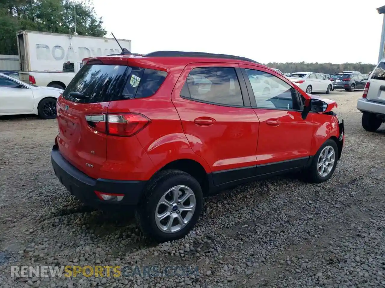 3 Photograph of a damaged car MAJ6S3GL6MC407014 FORD ECOSPORT 2021