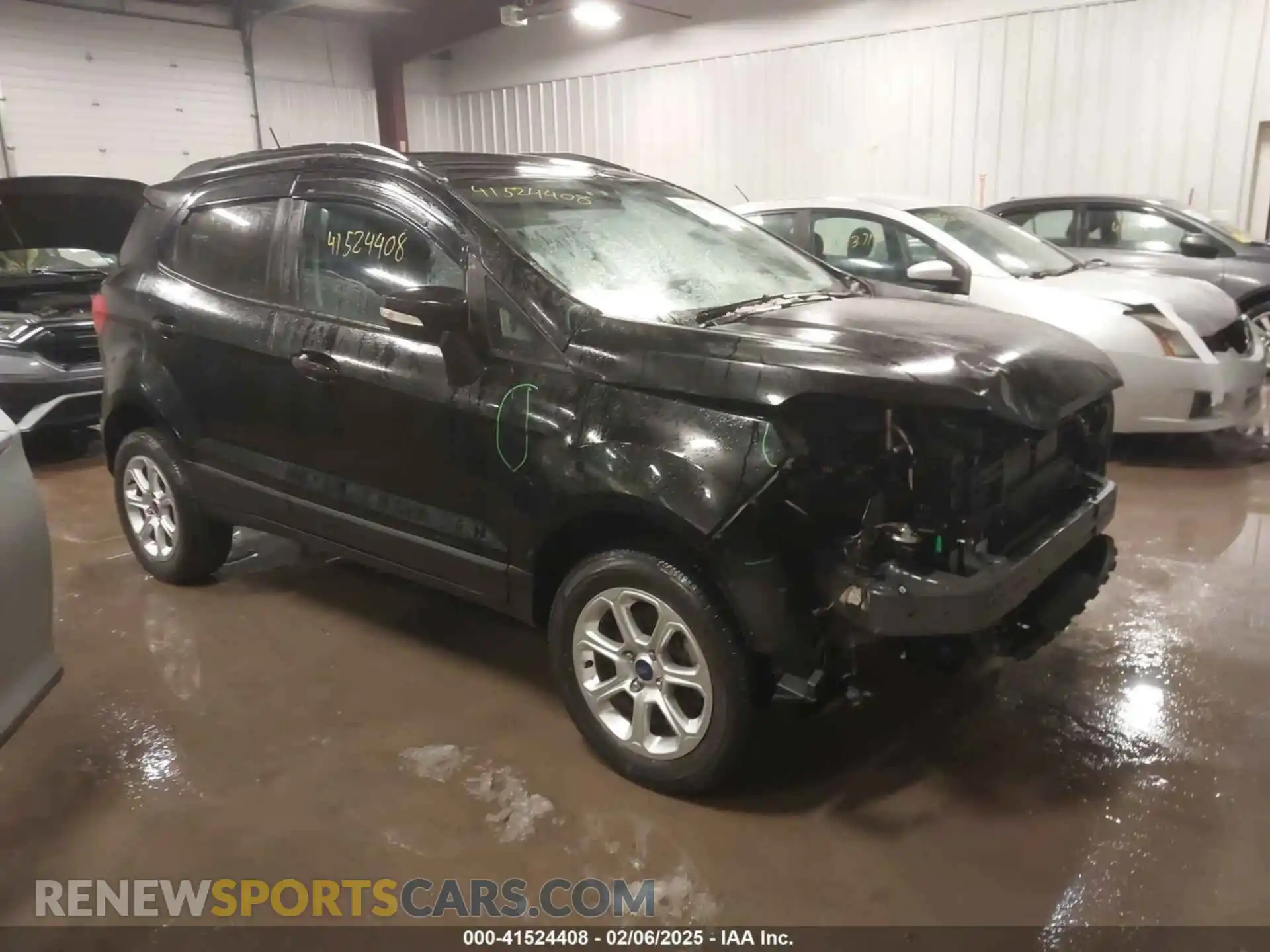 1 Photograph of a damaged car MAJ6S3GL7MC413145 FORD ECOSPORT 2021