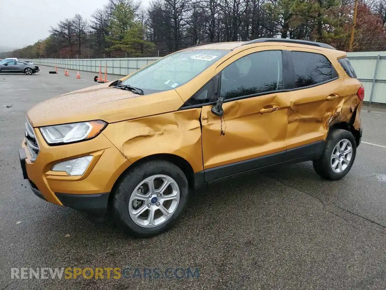 1 Photograph of a damaged car MAJ6S3GL8MC424039 FORD ECOSPORT 2021