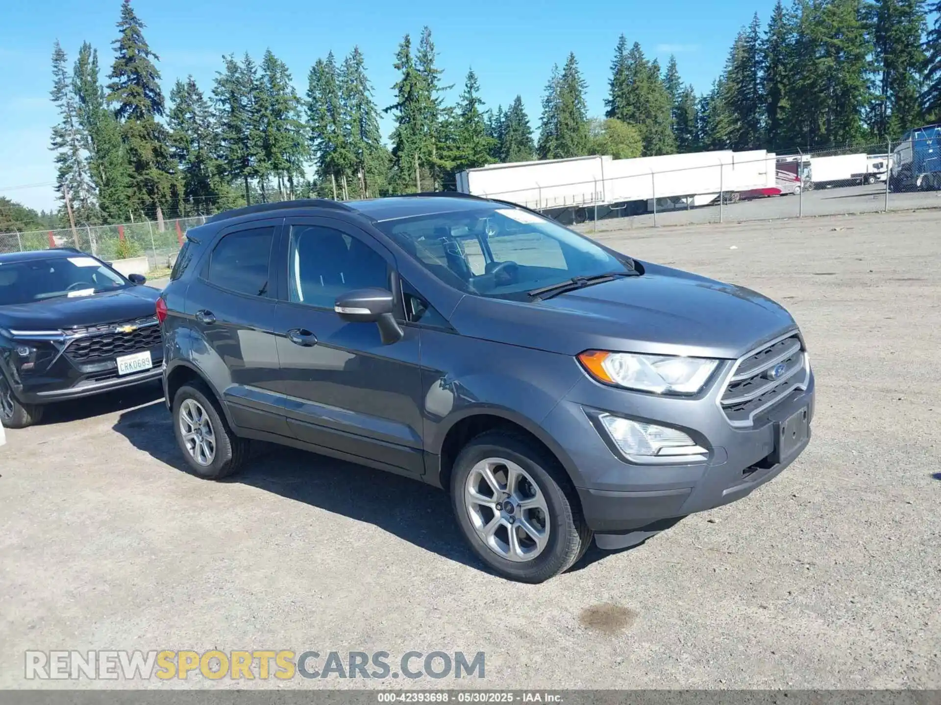 1 fotografías del automóvil dañado MAJ6S3GL8MC425353 FORD ECOSPORT 2021