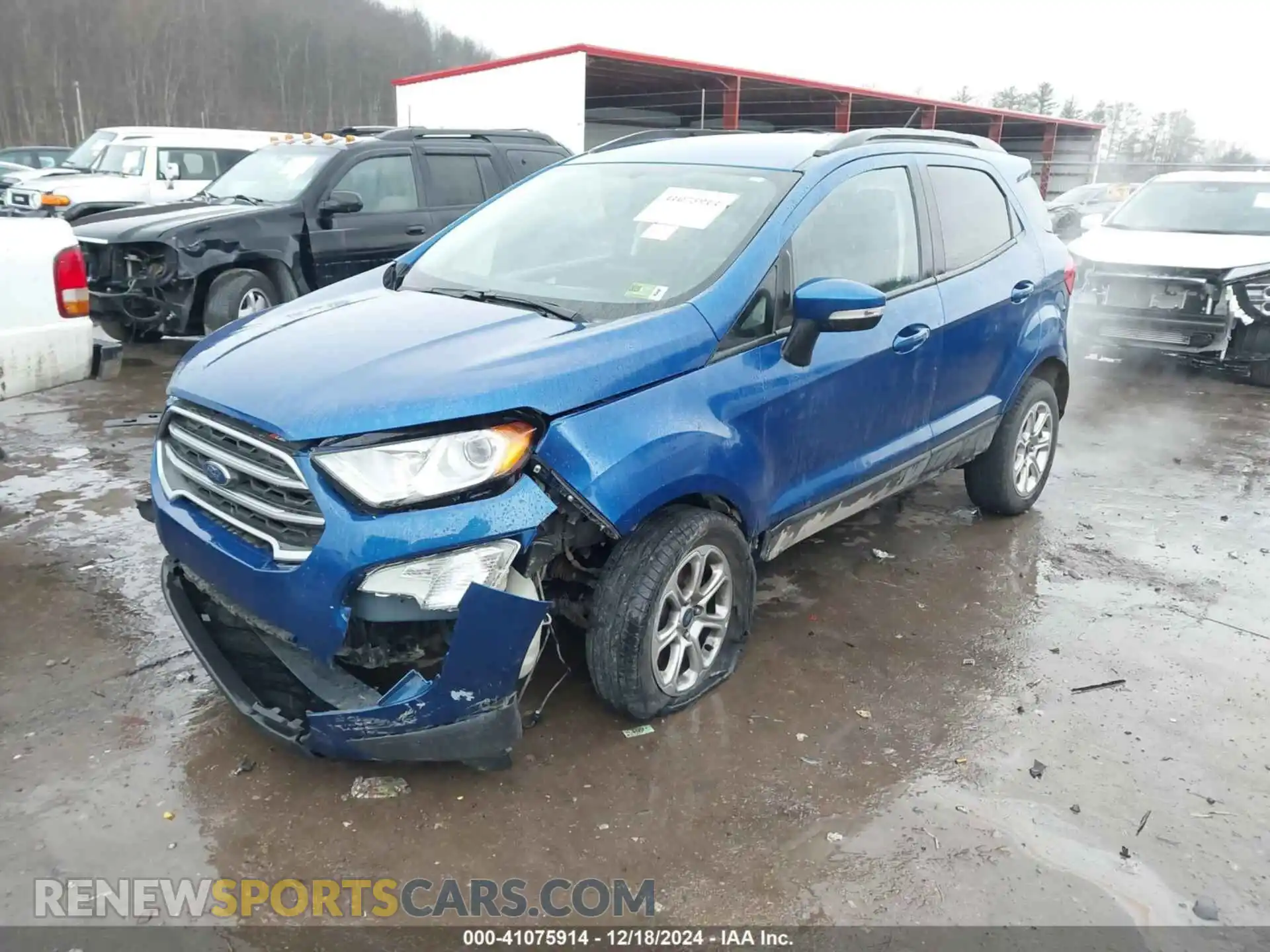 2 Photograph of a damaged car MAJ6S3GL9MC416886 FORD ECOSPORT 2021
