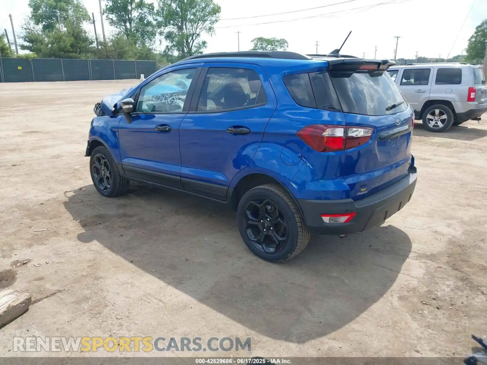3 fotografías del automóvil dañado MAJ6S3JL2MC430184 FORD ECOSPORT 2021