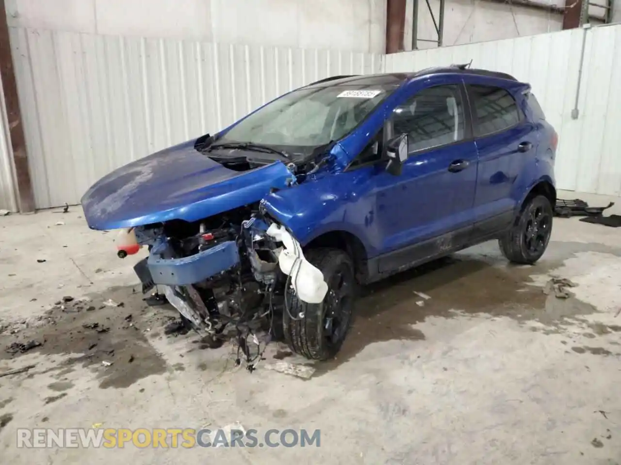 1 fotografías del automóvil dañado MAJ6S3JL2MC451097 FORD ECOSPORT 2021