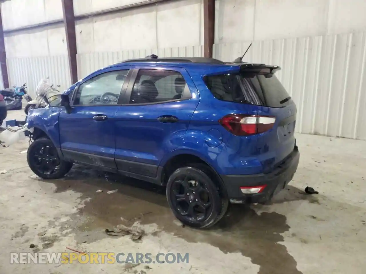 2 fotografías del automóvil dañado MAJ6S3JL2MC451097 FORD ECOSPORT 2021
